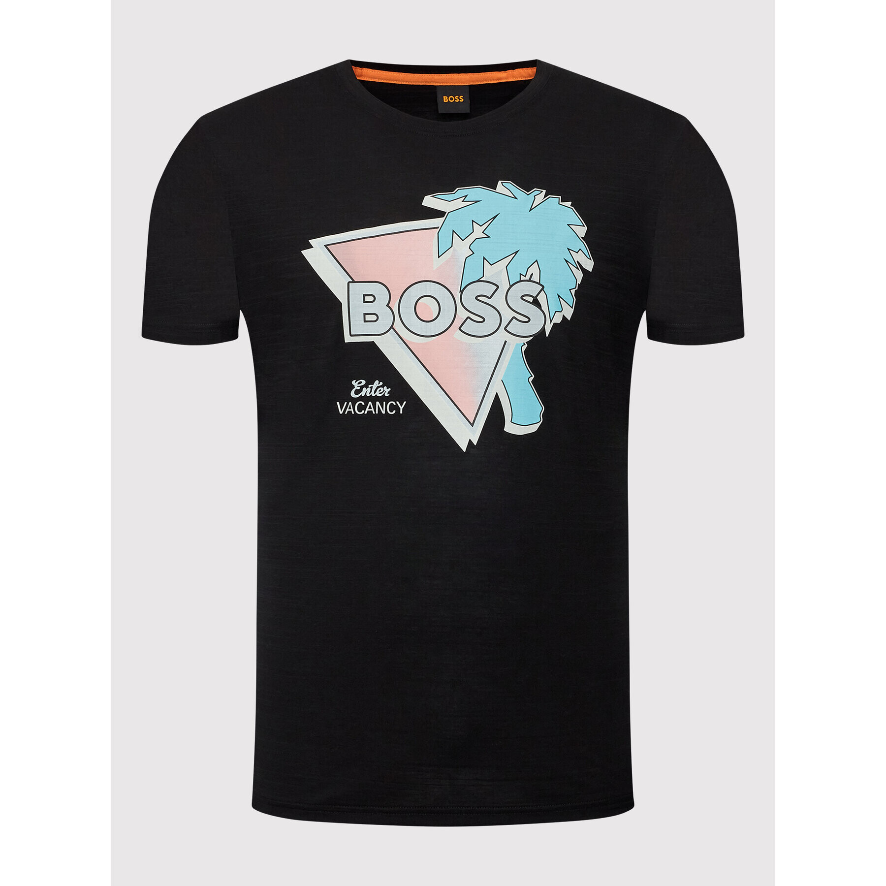 Boss Тишърт Tetrusted 50469757 Черен Regular Fit - Pepit.bg