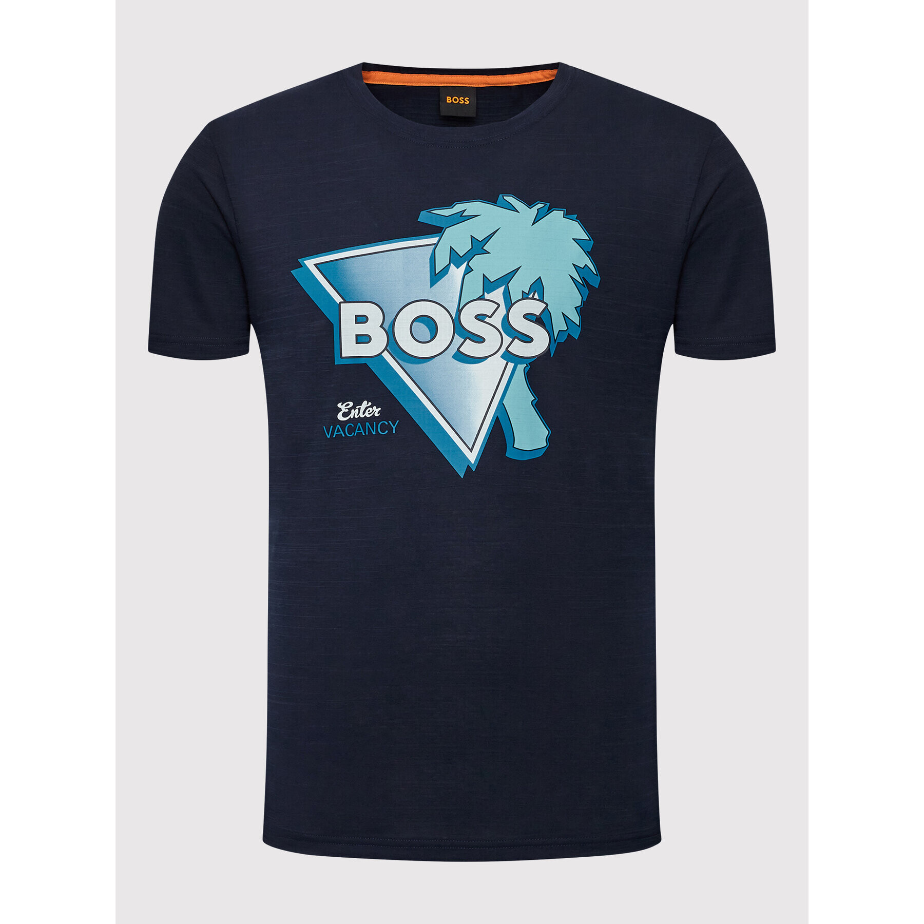 Boss Тишърт Tetrusted 50469757 Тъмносин Regular Fit - Pepit.bg