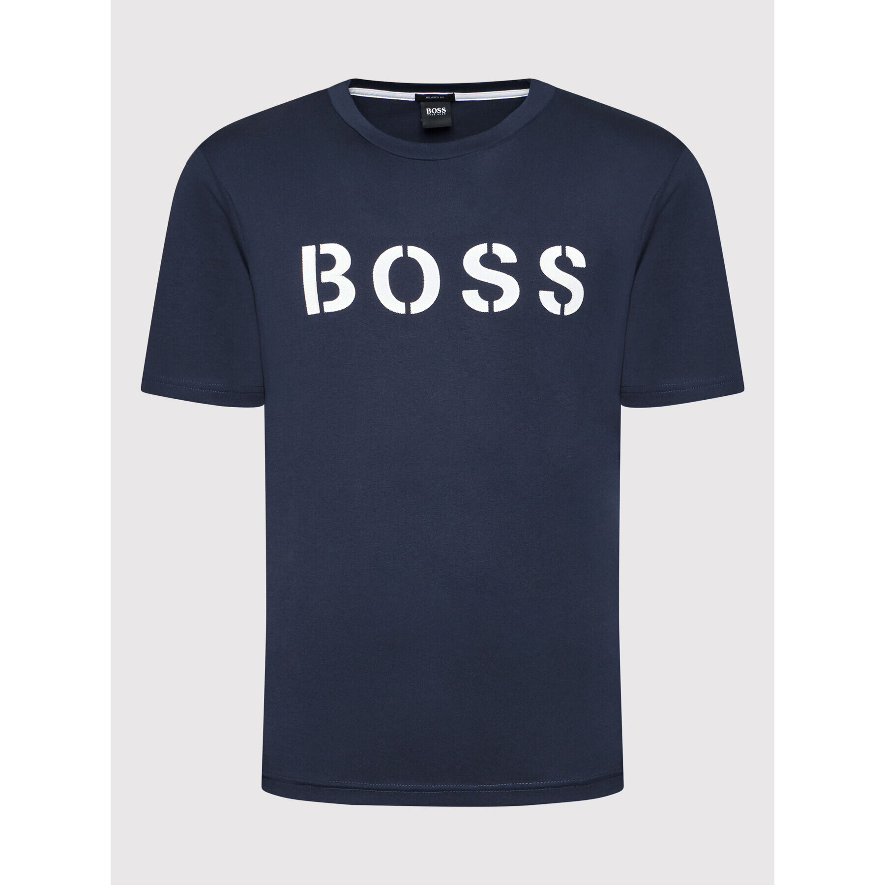 Boss Тишърт Tetry 50465250 Тъмносин Relaxed Fit - Pepit.bg