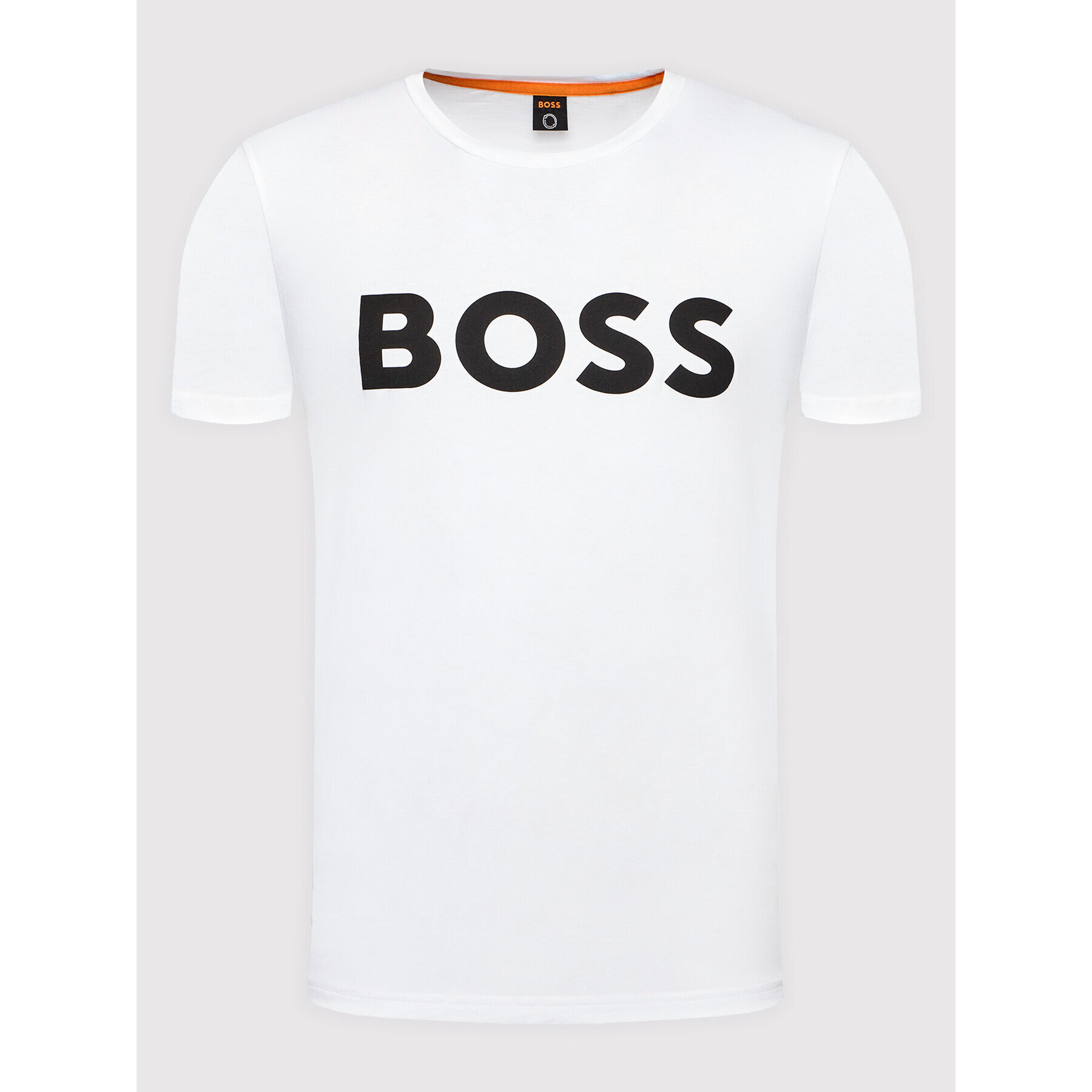 Boss Тишърт Thinking 1 50469648 Бял Regular Fit - Pepit.bg