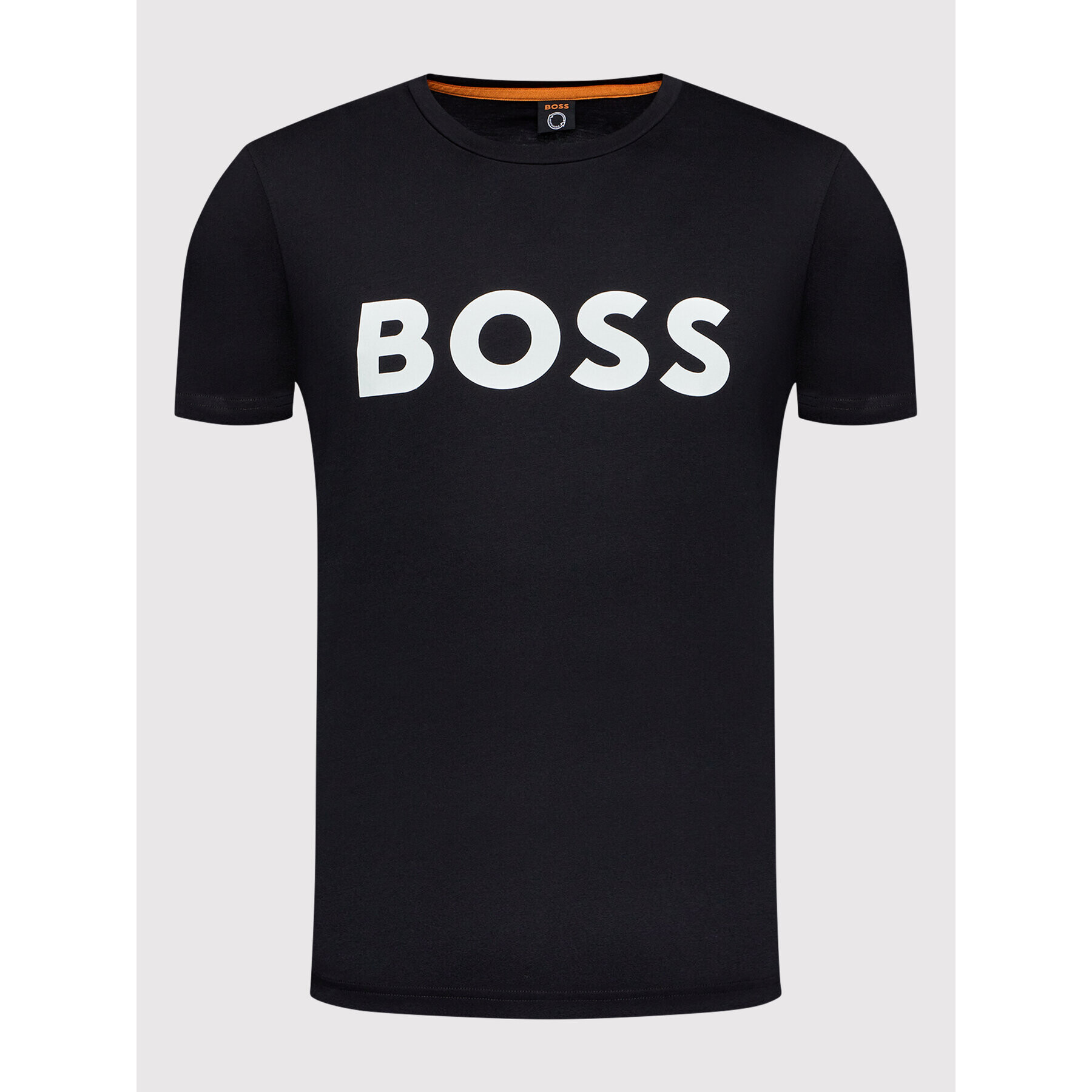 Boss Тишърт Thinking 1 50469648 Черен Regular Fit - Pepit.bg