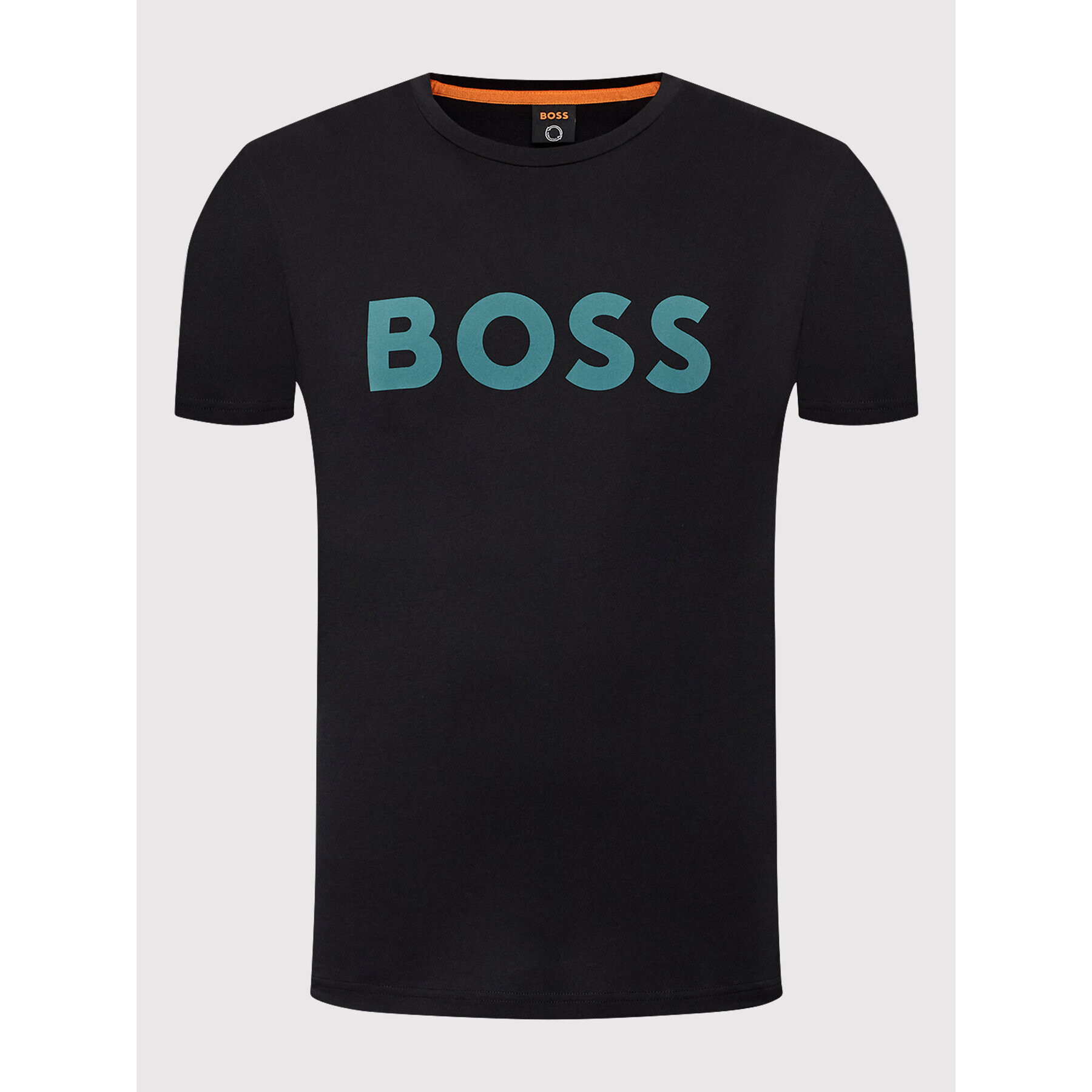 Boss Тишърт Thinking 1 50469648 Черен Regular Fit - Pepit.bg