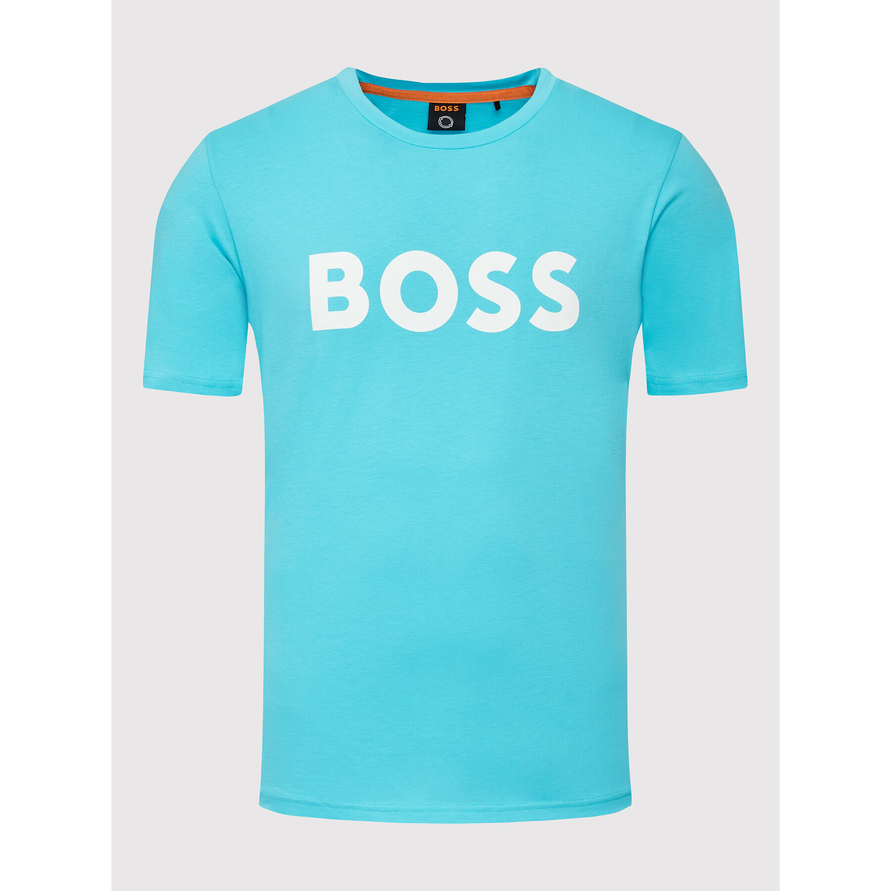 Boss Тишърт Thinking 1 50469648 Син Regular Fit - Pepit.bg