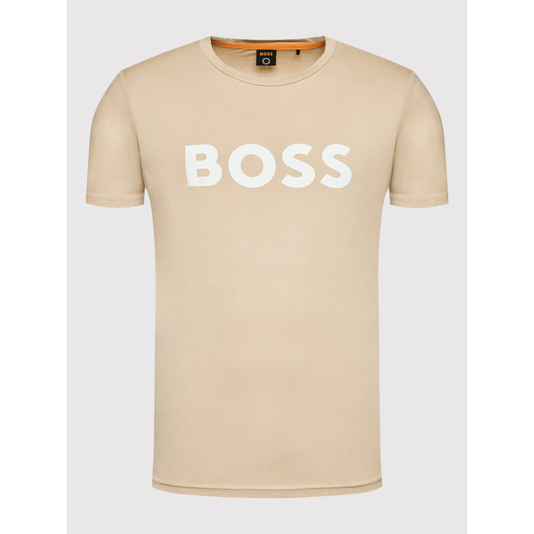 Boss Тишърт Thinking 1 50481923 Бежов Regular Fit - Pepit.bg