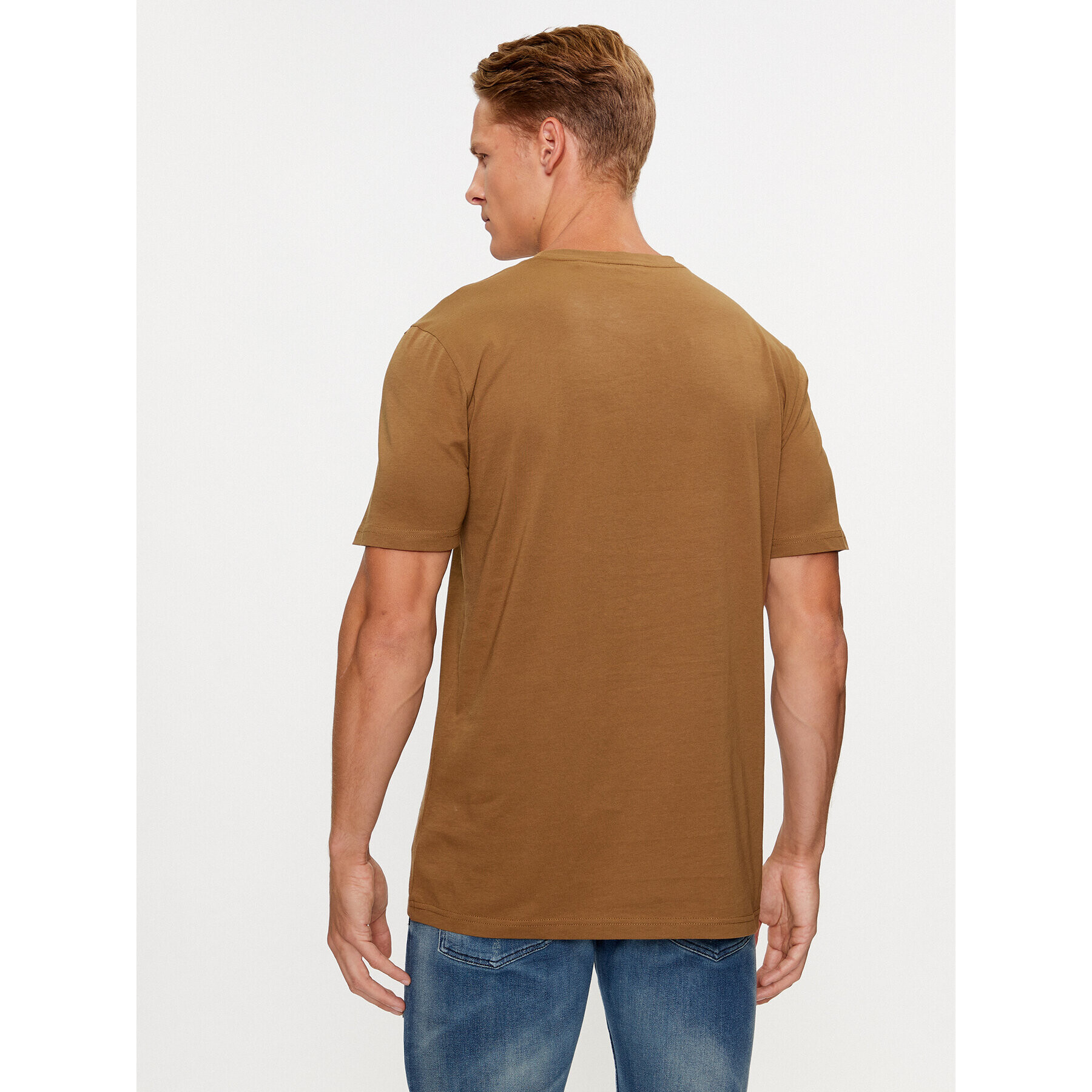 Boss Тишърт Thinking 1 50481923 Бежов Regular Fit - Pepit.bg