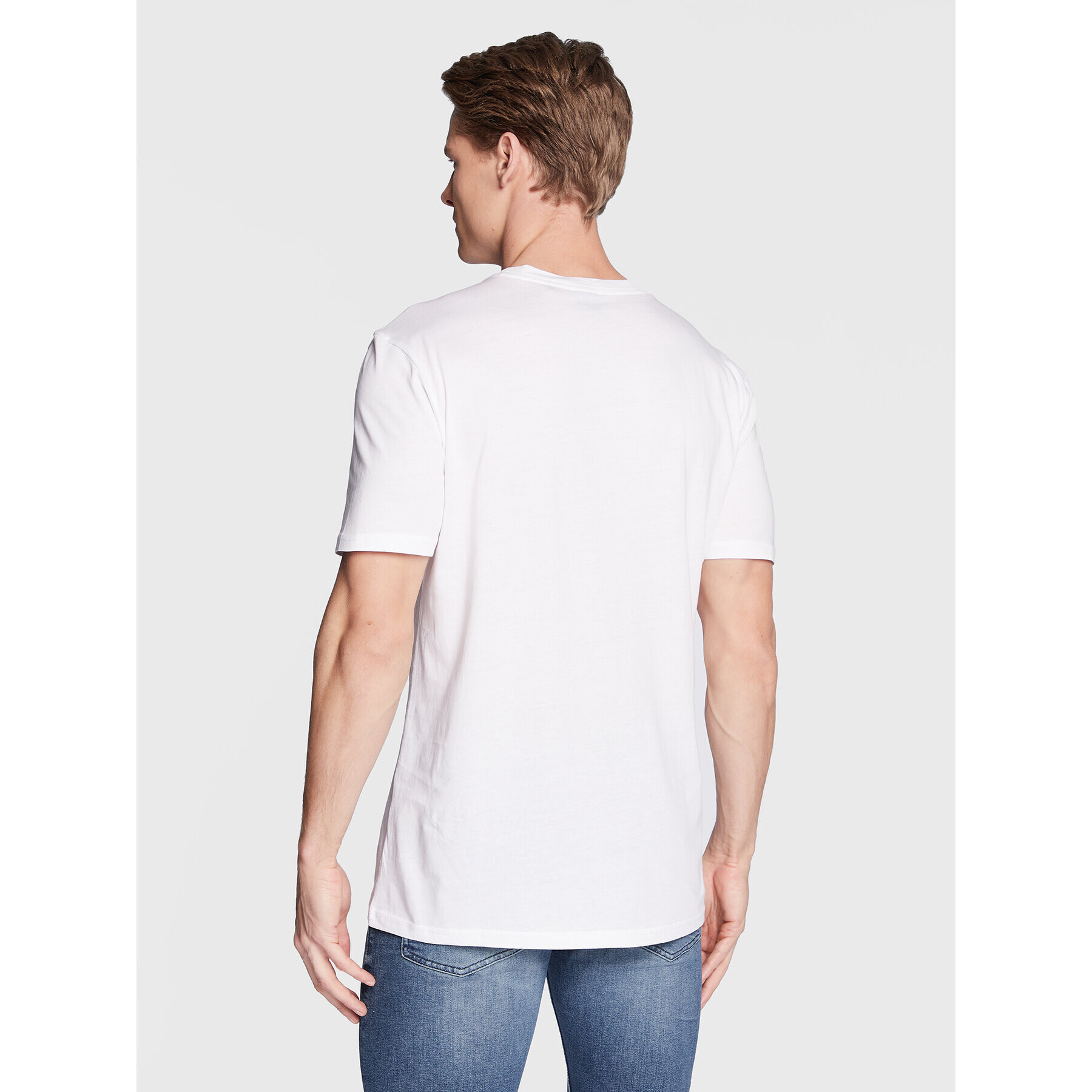 Boss Тишърт Thinking 1 50481923 Бял Regular Fit - Pepit.bg