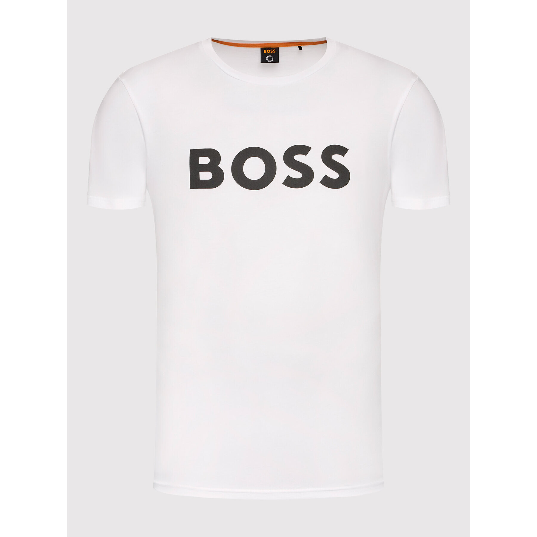 Boss Тишърт Thinking 50481923 Бял Regular Fit - Pepit.bg