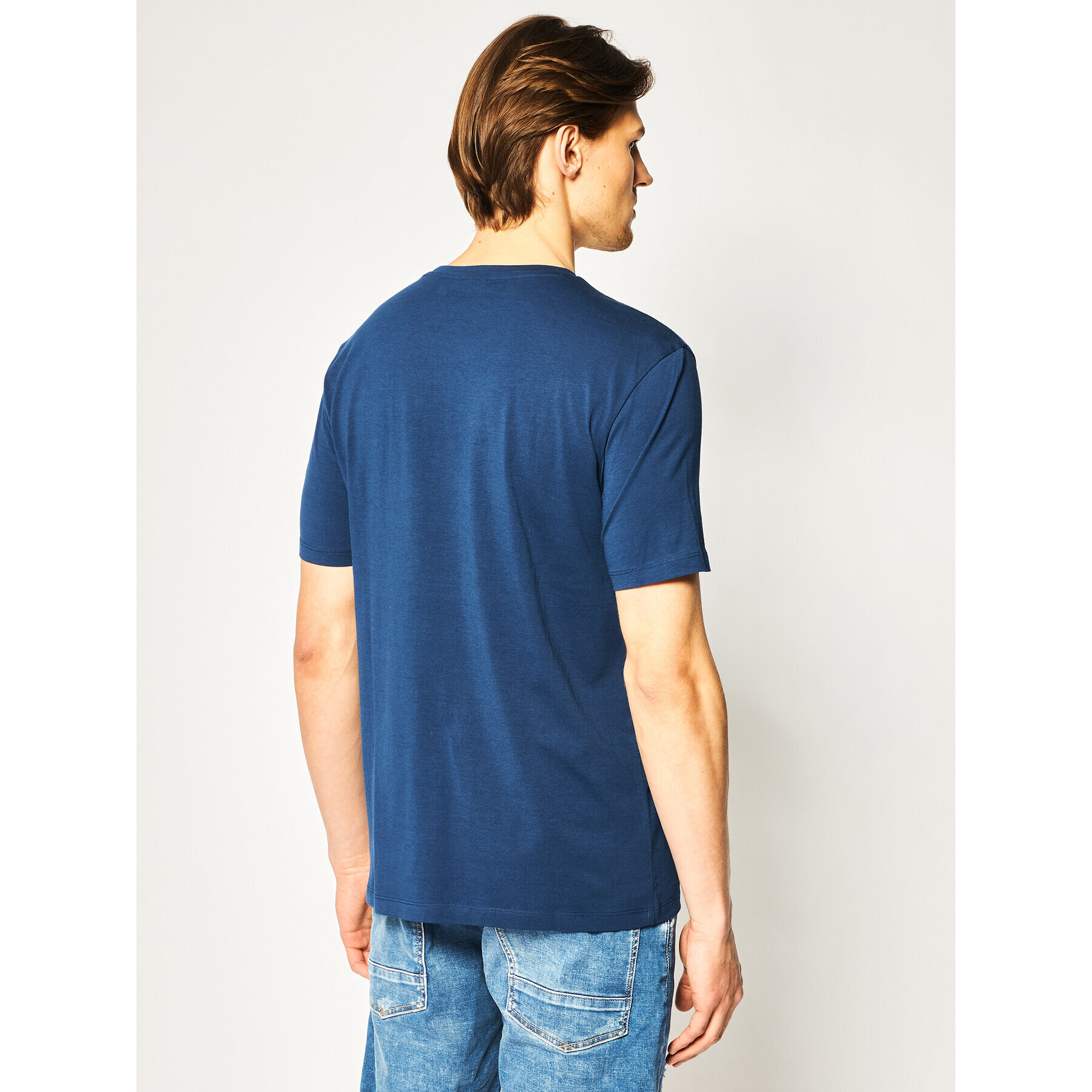 Boss Тишърт Tiburt 162 50426064 Тъмносин Regular Fit - Pepit.bg