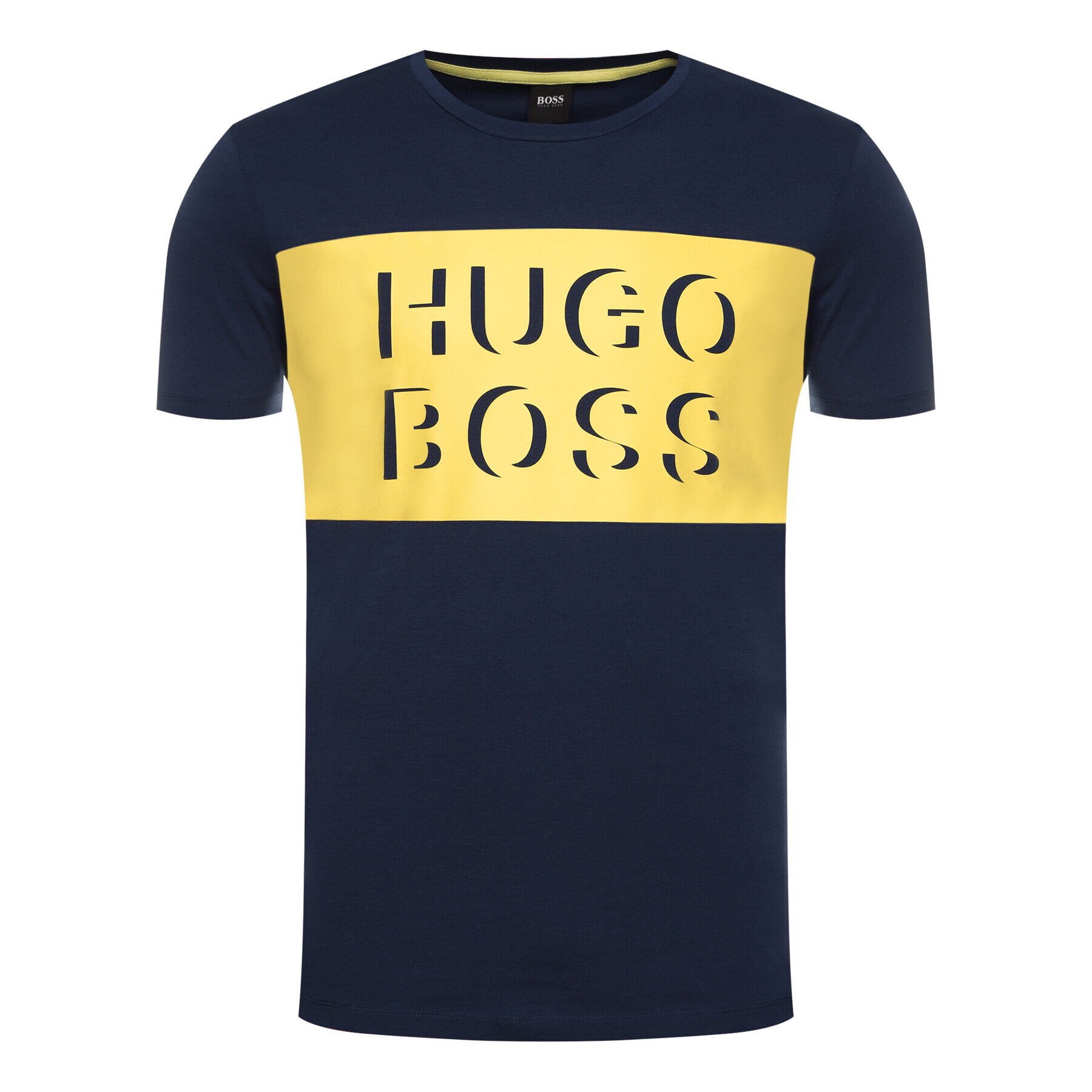 Boss Тишърт Tiburt 162 50426064 Тъмносин Regular Fit - Pepit.bg