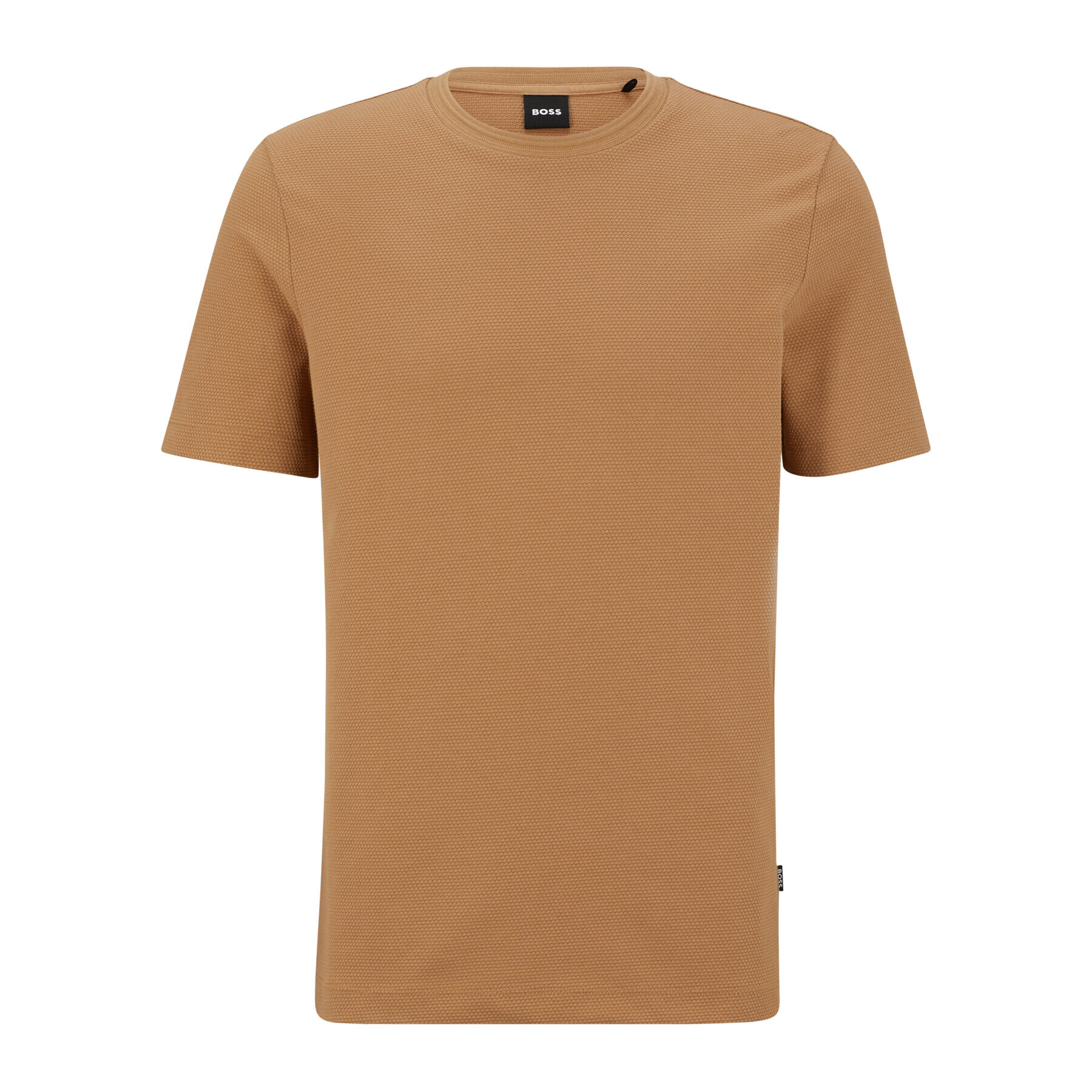 Boss Тишърт Tiburt 240 50452680 Бежов Regular Fit - Pepit.bg