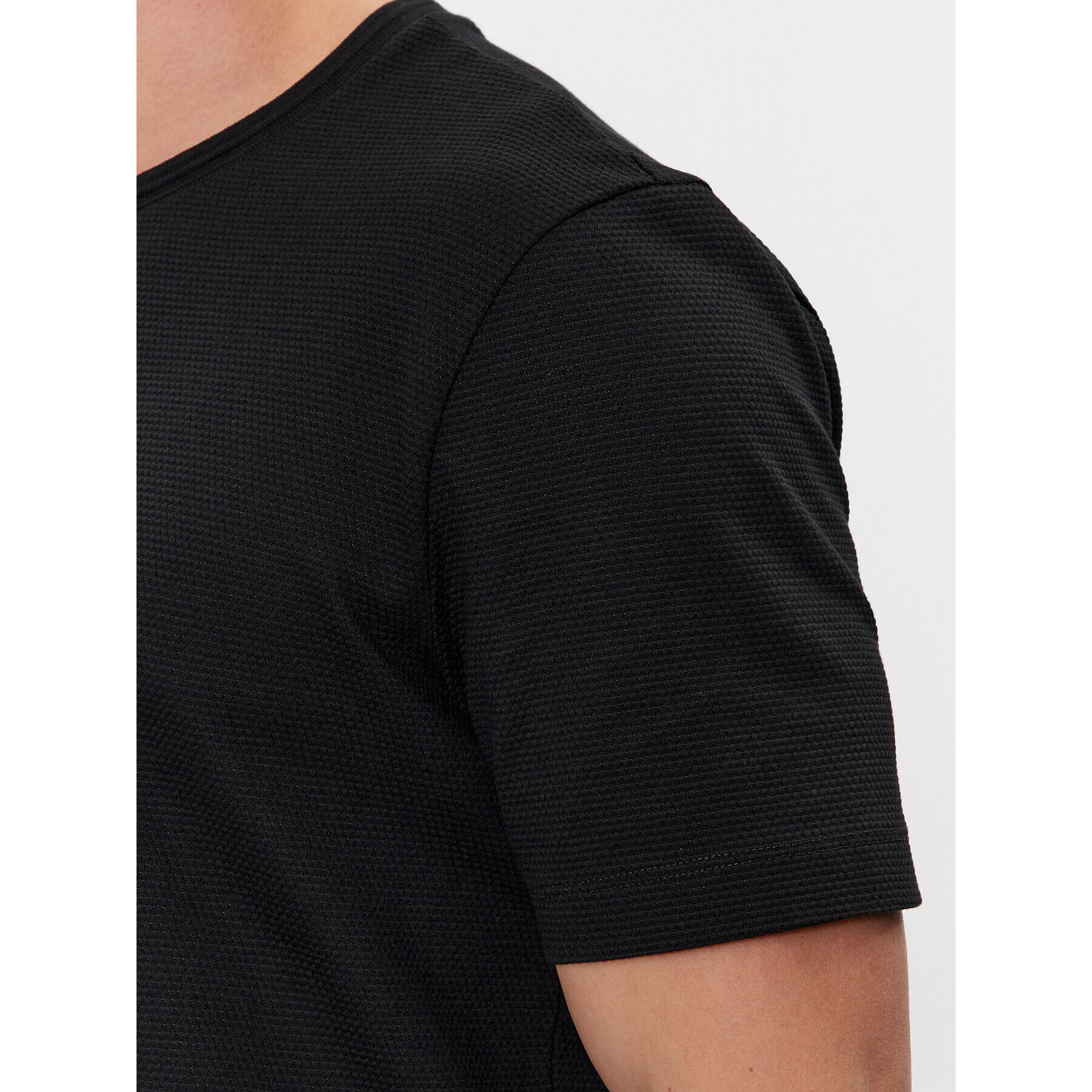 Boss Тишърт Tiburt 240 50452680 Черен Regular Fit - Pepit.bg