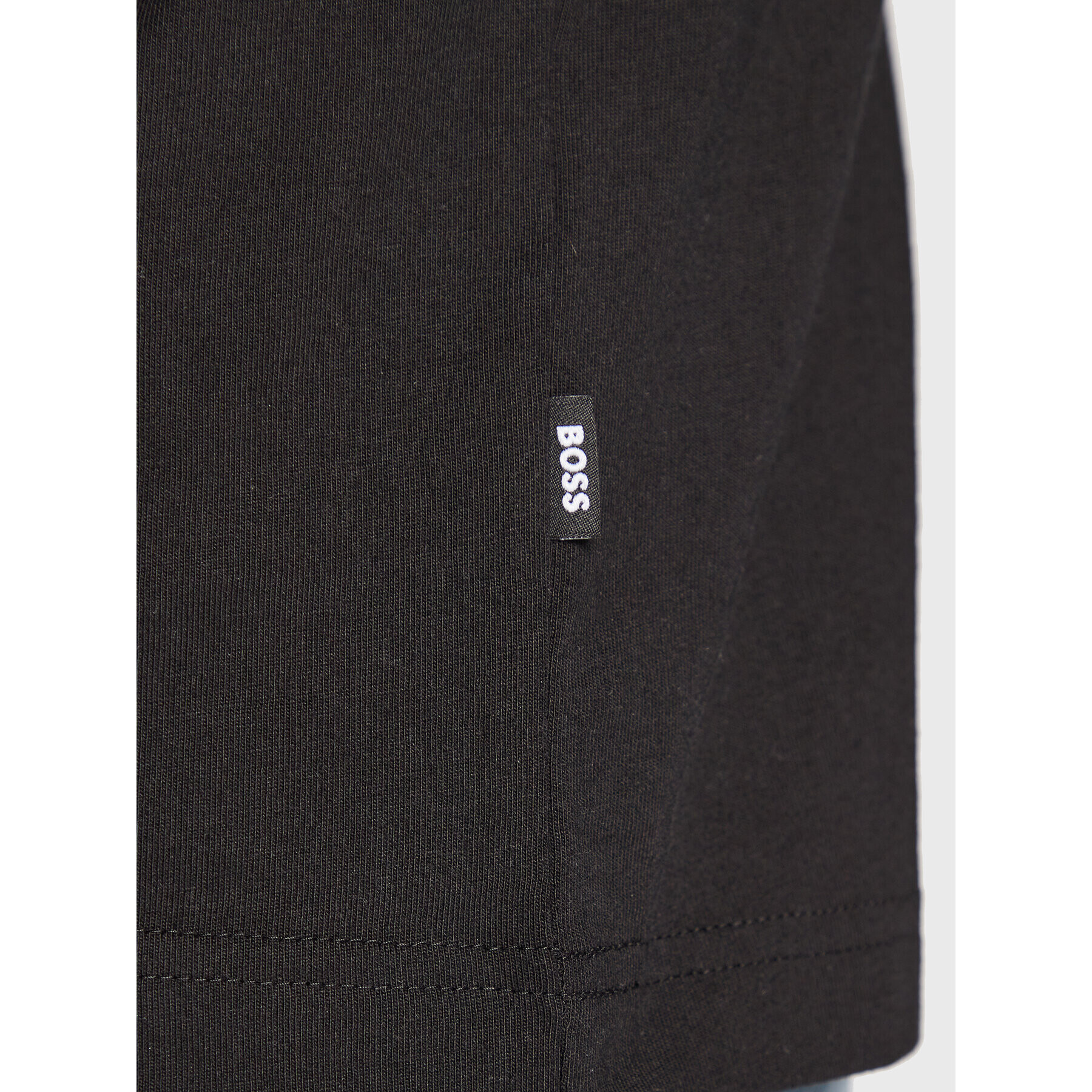 Boss Тишърт Tiburt 318 50477303 Черен Regular Fit - Pepit.bg