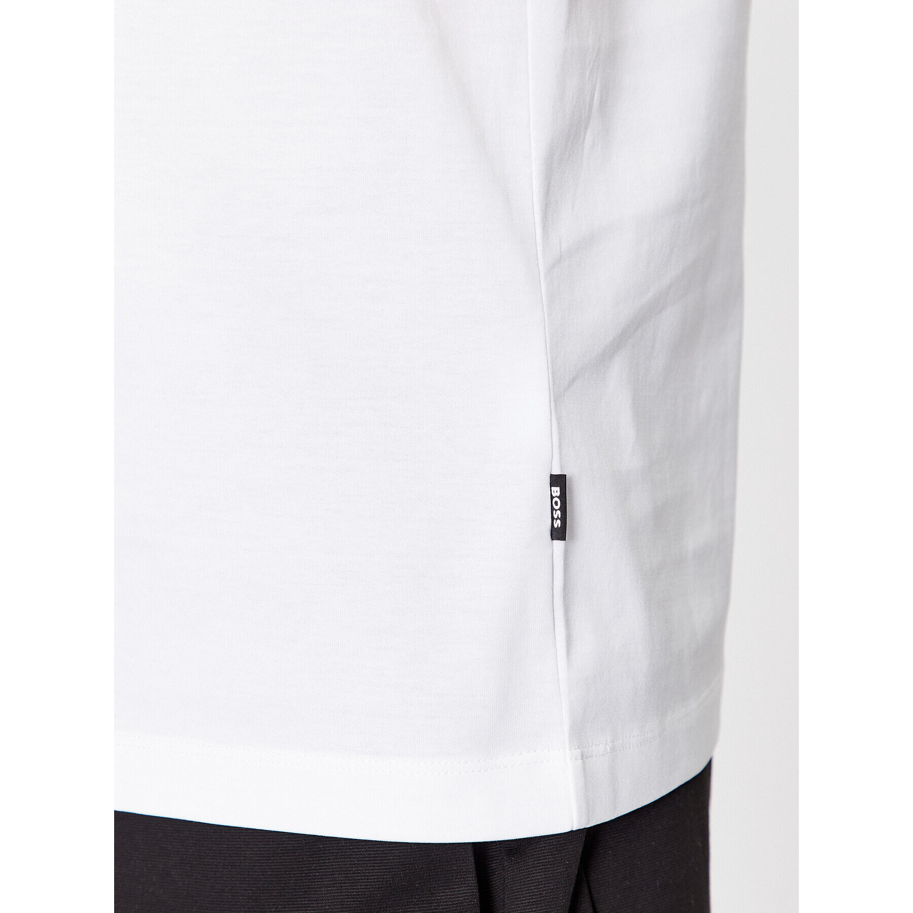 Boss Тишърт Tiburt 410 50495696 Бял Regular Fit - Pepit.bg