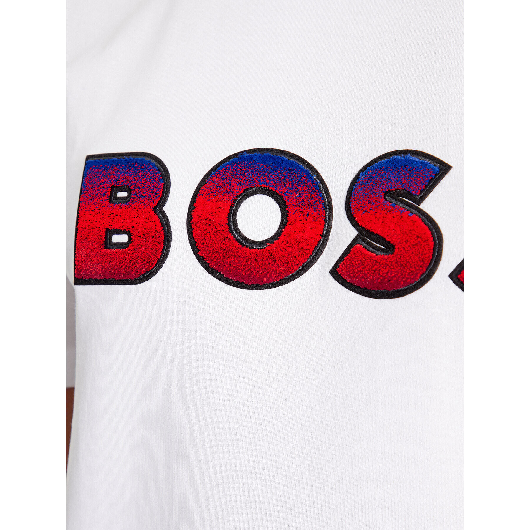Boss Тишърт Tiburt 420 50500760 Бял Regular Fit - Pepit.bg