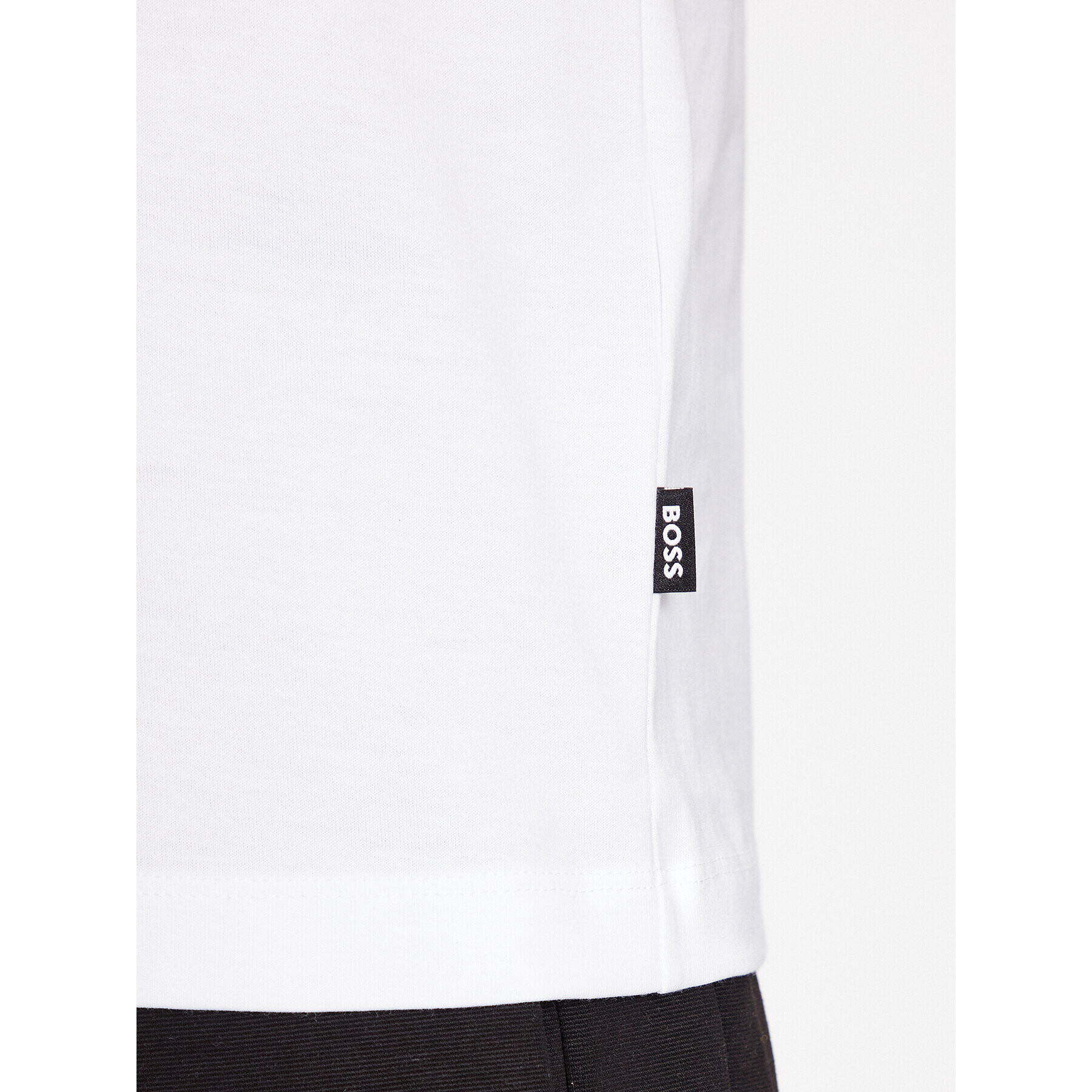 Boss Тишърт Tiburt 420 50500760 Бял Regular Fit - Pepit.bg