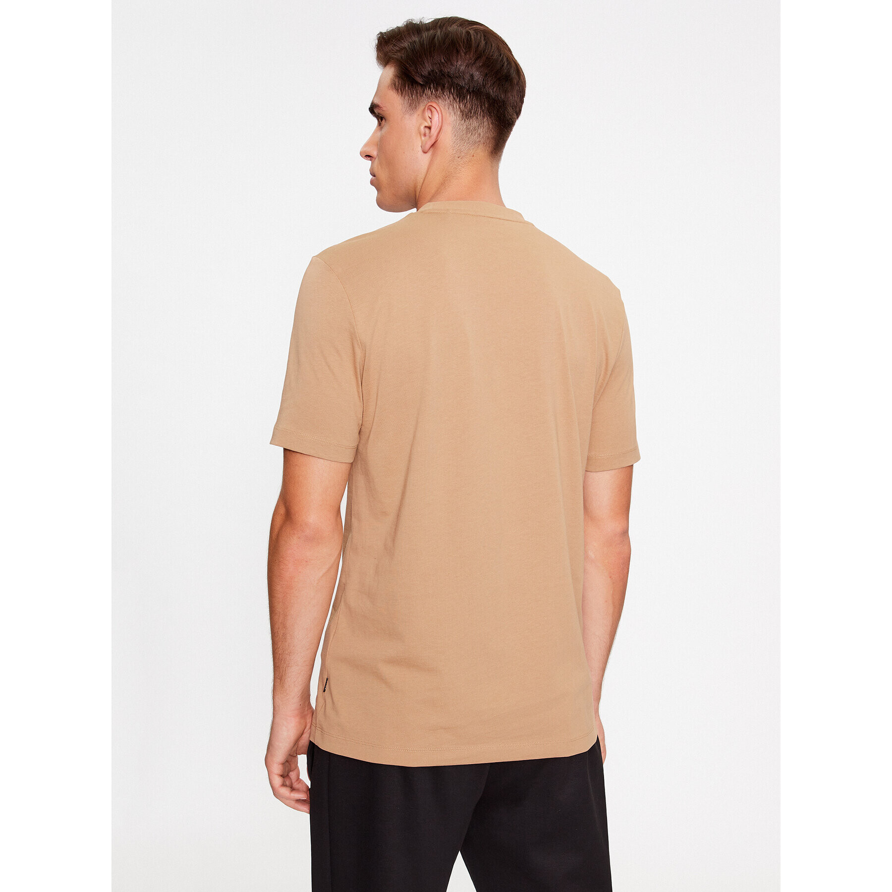 Boss Тишърт Tiburt 421 50499584 Бежов Regular Fit - Pepit.bg
