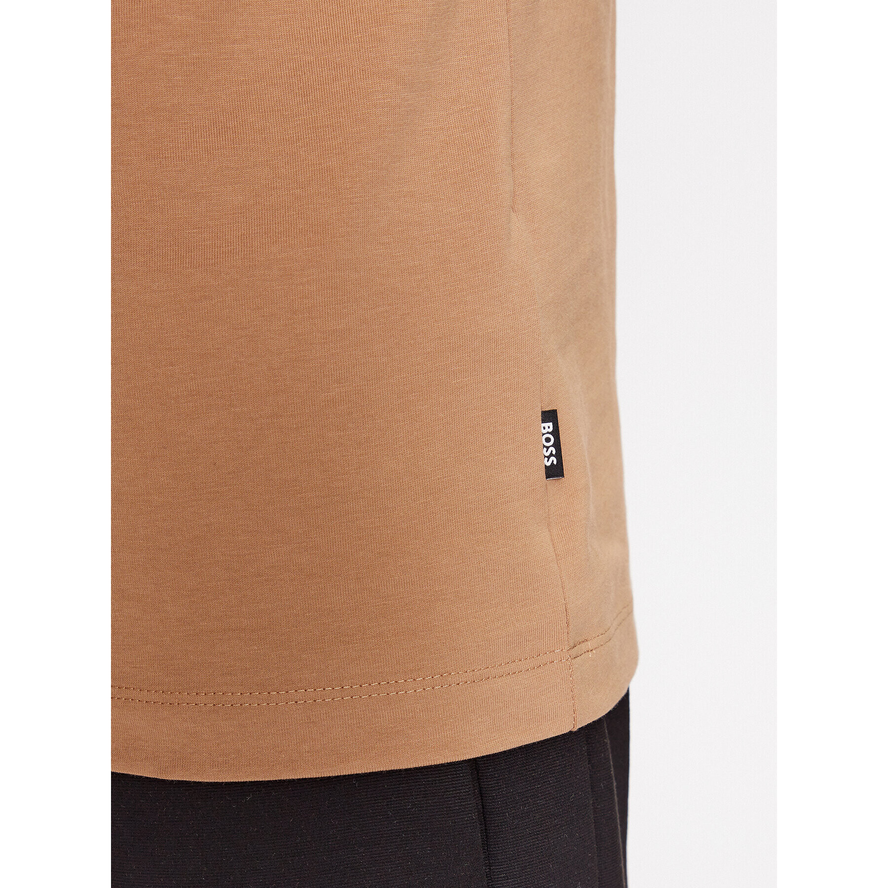 Boss Тишърт Tiburt 421 50499584 Бежов Regular Fit - Pepit.bg