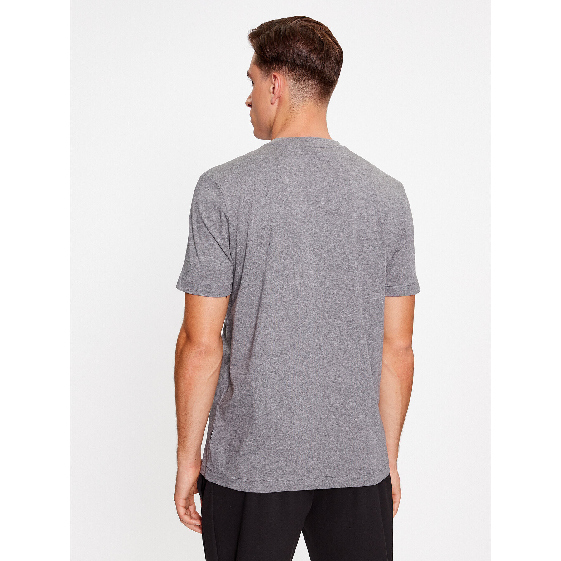 Boss Тишърт Tiburt 421 50499584 Сив Regular Fit - Pepit.bg