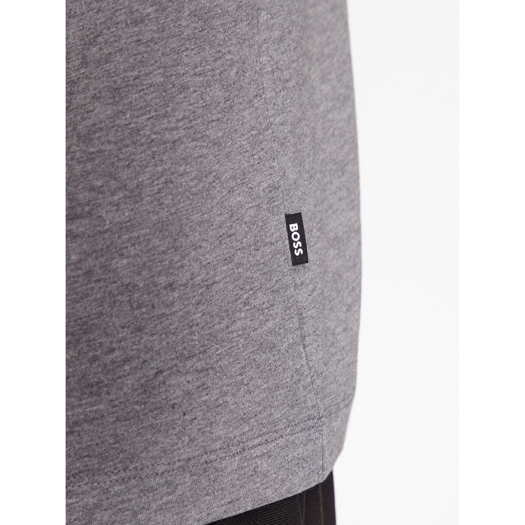 Boss Тишърт Tiburt 421 50499584 Сив Regular Fit - Pepit.bg