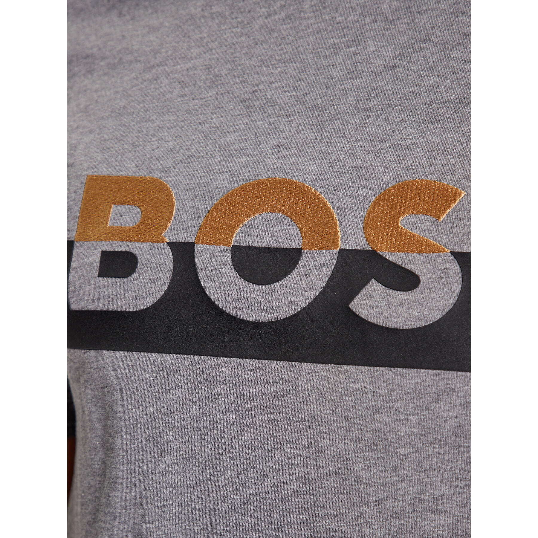 Boss Тишърт Tiburt 421 50499584 Сив Regular Fit - Pepit.bg