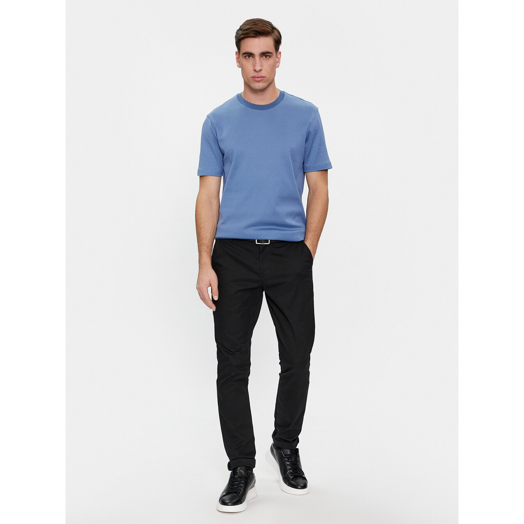 Boss Тишърт Tiburt 426 50506175 Син Regular Fit - Pepit.bg