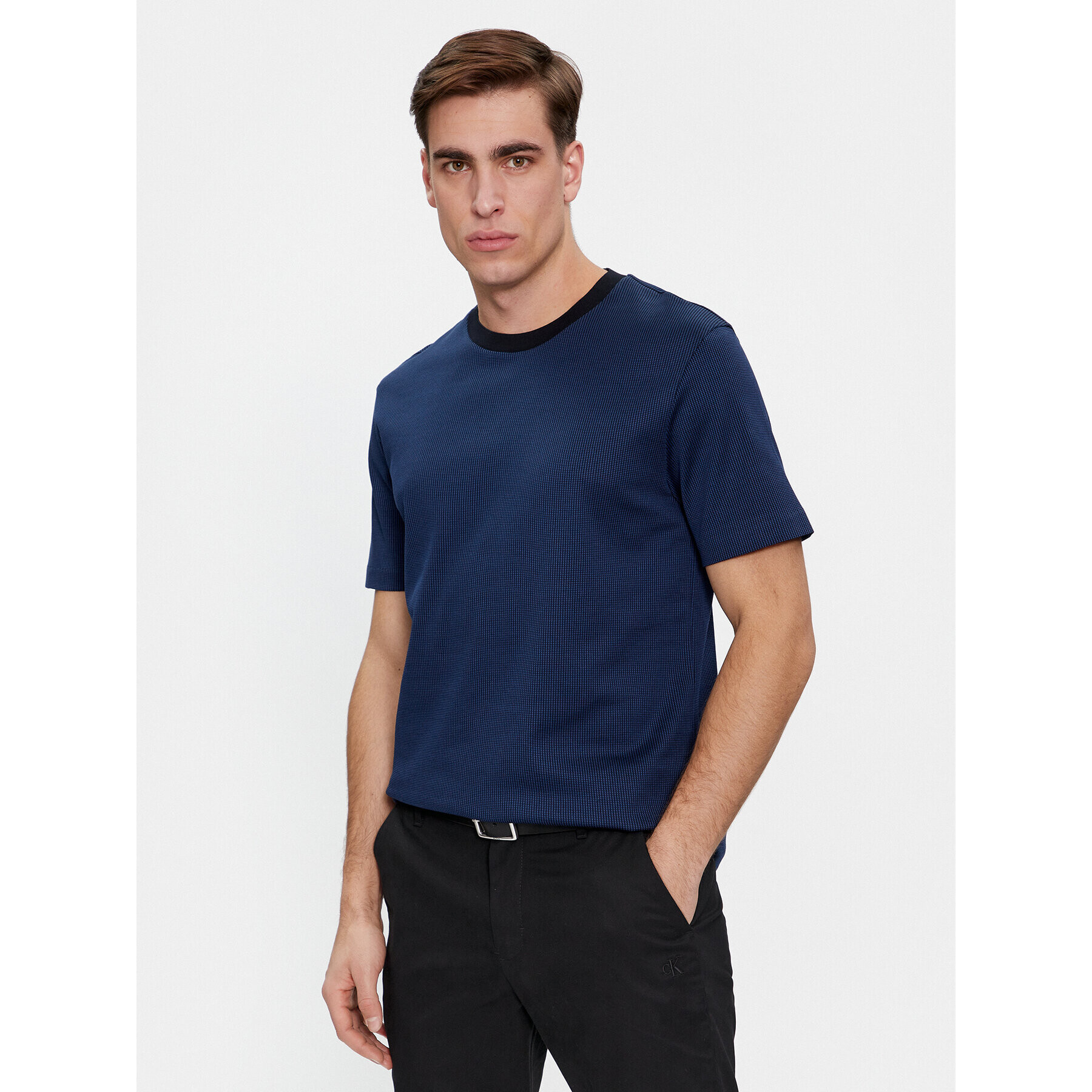 Boss Тишърт Tiburt 426 50506175 Тъмносин Regular Fit - Pepit.bg