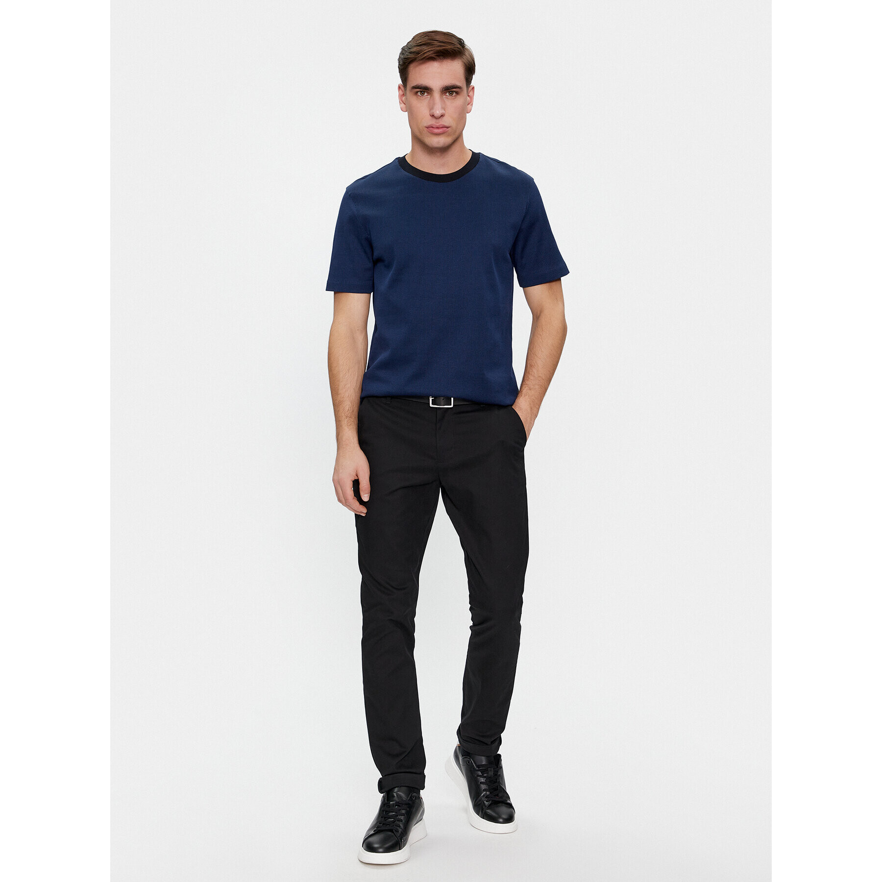 Boss Тишърт Tiburt 426 50506175 Тъмносин Regular Fit - Pepit.bg