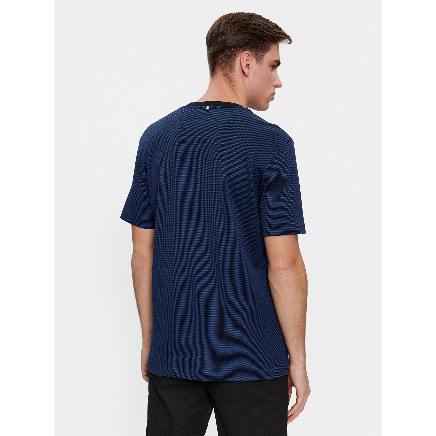 Boss Тишърт Tiburt 426 50506175 Тъмносин Regular Fit - Pepit.bg