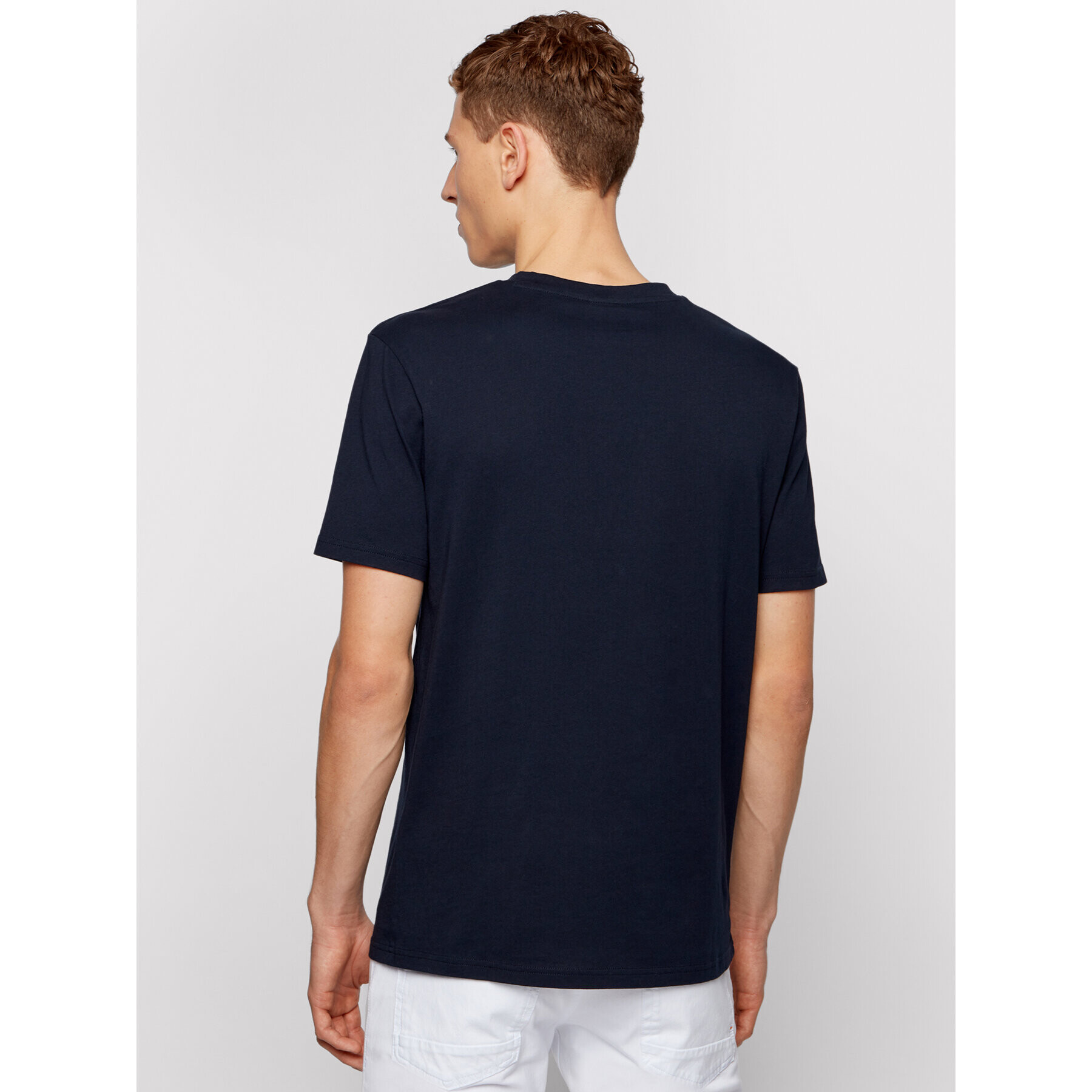 Boss Тишърт TNoah 1 50450911 Тъмносин Regular Fit - Pepit.bg