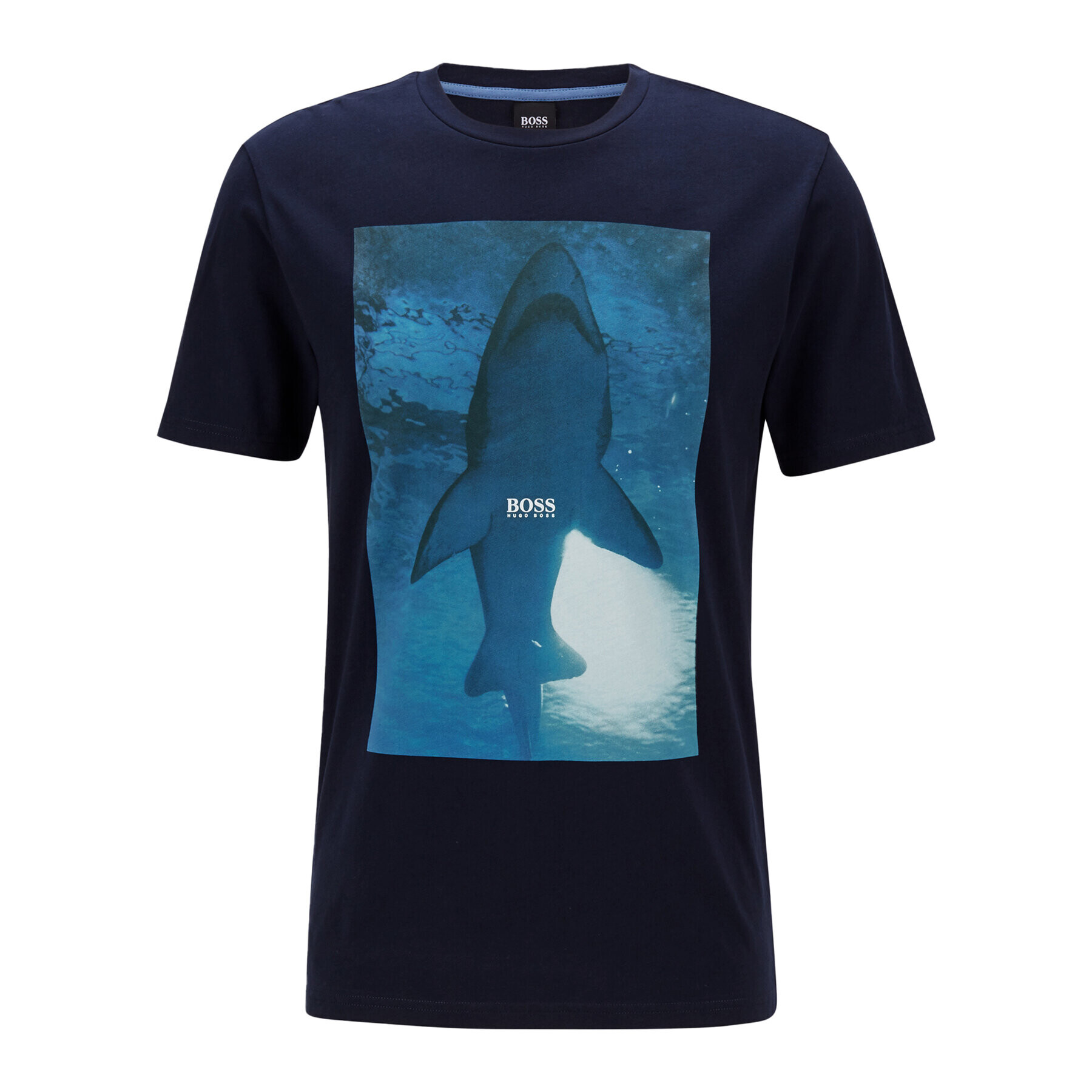 Boss Тишърт TNoah 1 50450911 Тъмносин Regular Fit - Pepit.bg
