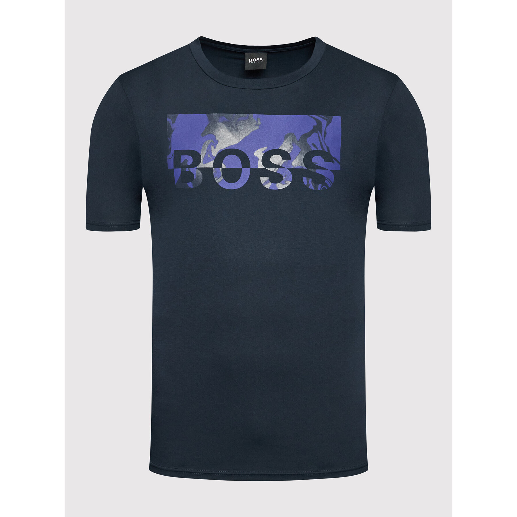 Boss Тишърт Tyro 3 50465365 Тъмносин Regular Fit - Pepit.bg