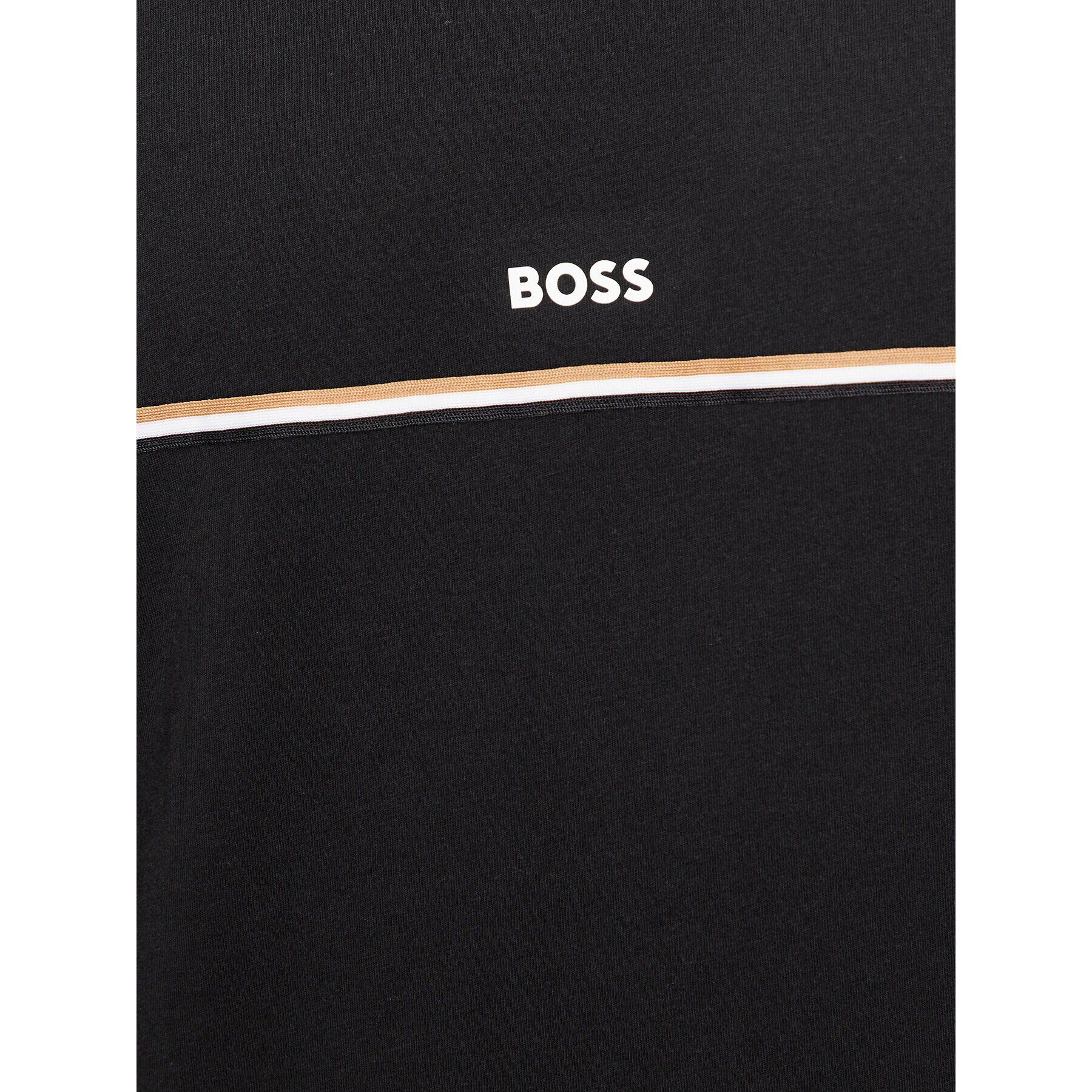 Boss Тишърт Unique 50502864 Черен Regular Fit - Pepit.bg