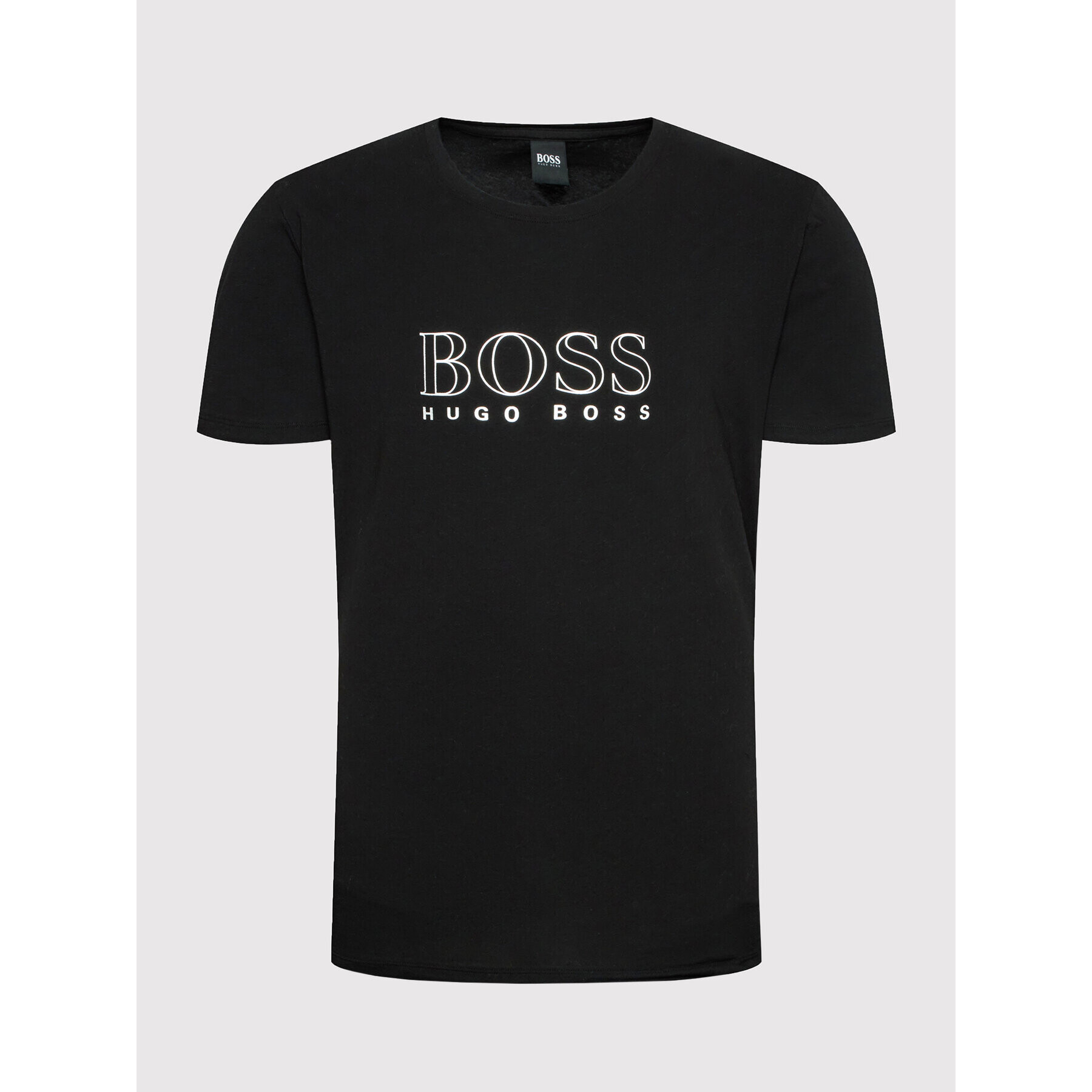 Boss Тишърт Urban 50463515 Черен Regular Fit - Pepit.bg