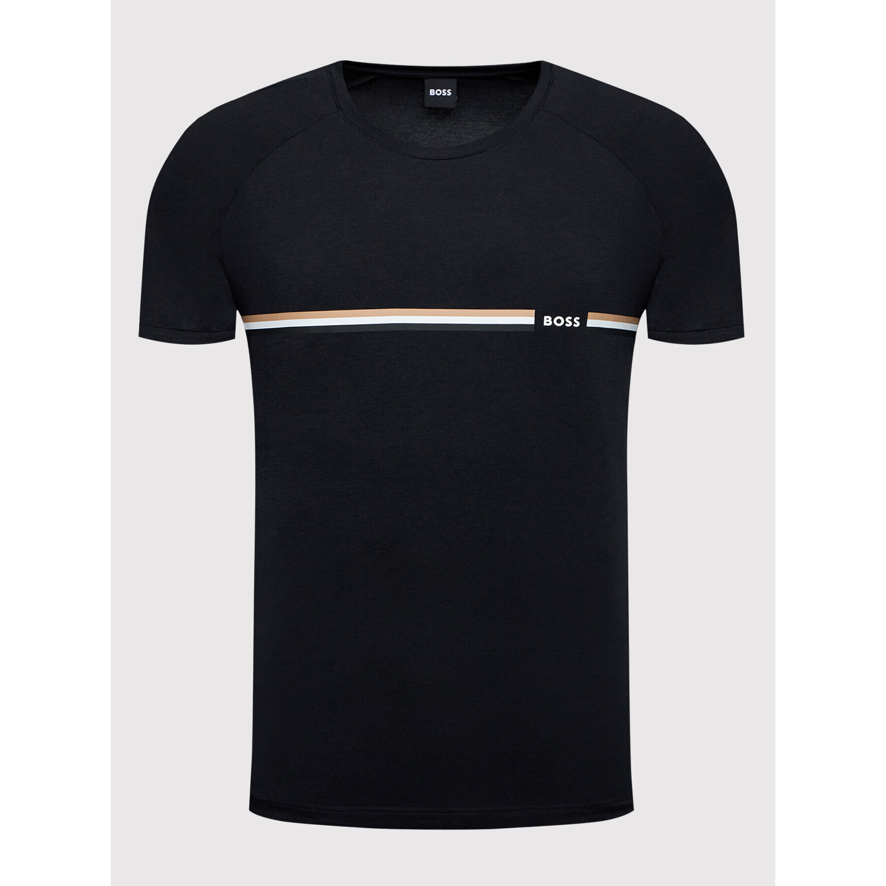 Boss Тишърт Vitality 50469597 Черен Regular Fit - Pepit.bg