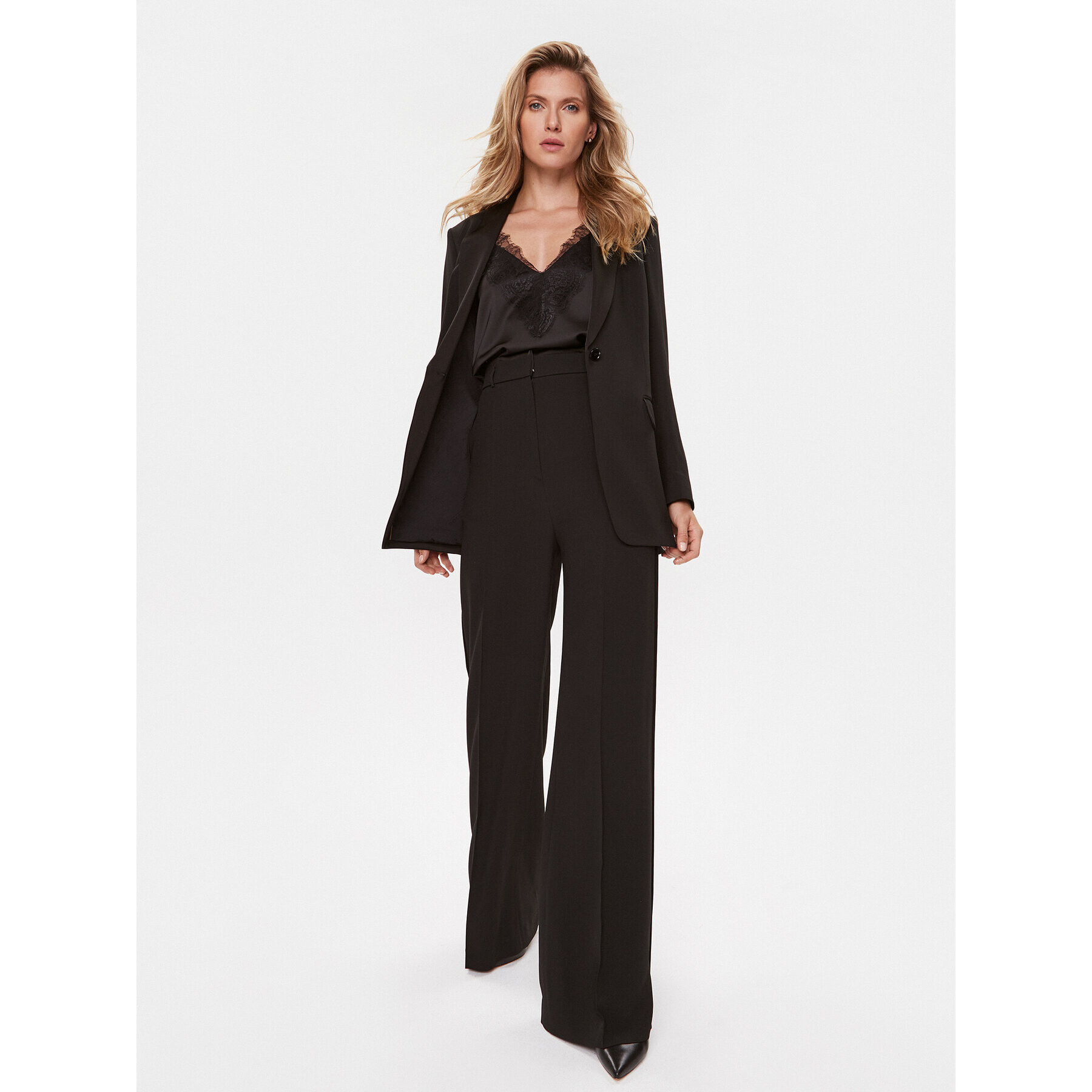 Boss топ Belinga 50502575 Черен Regular Fit - Pepit.bg