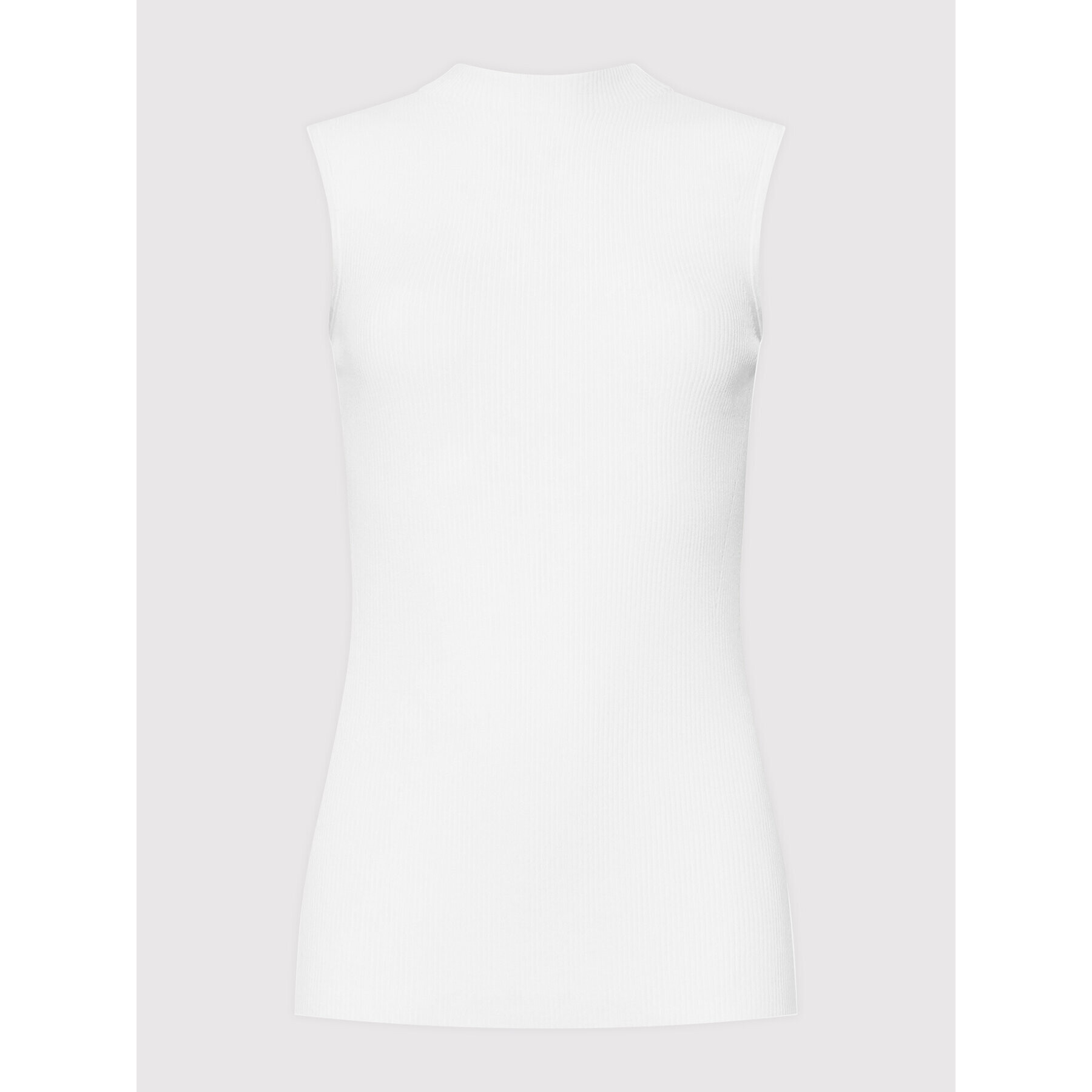 Boss топ Feskies 50473237 Бял Slim Fit - Pepit.bg