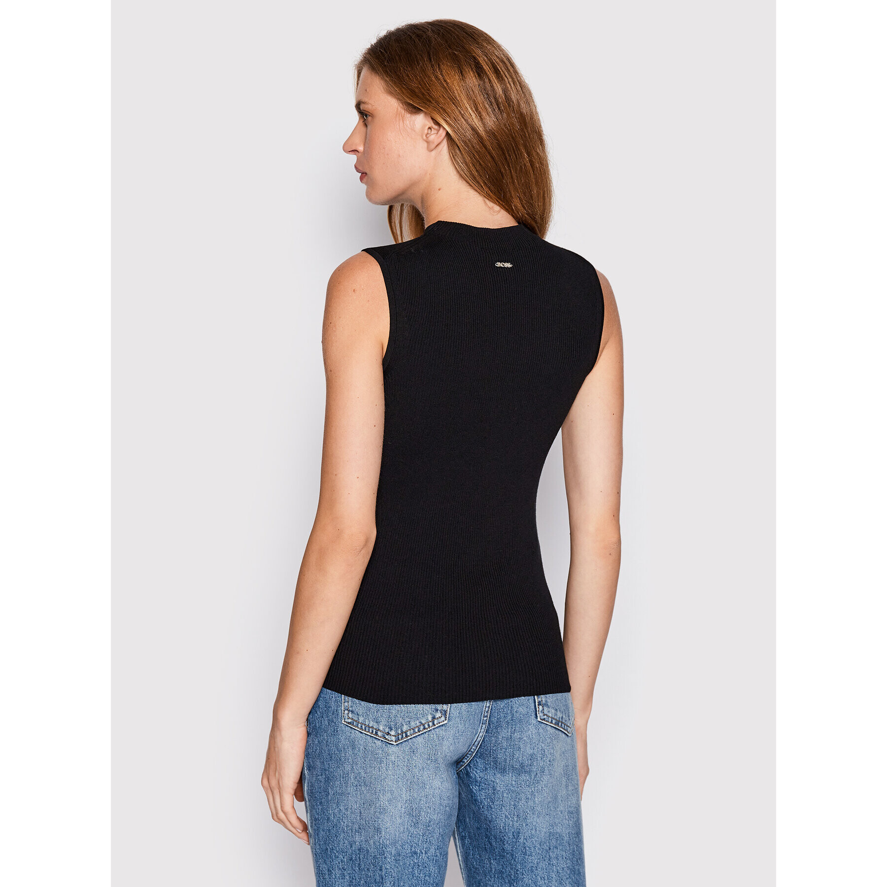 Boss топ Feskies 50473237 Черен Slim Fit - Pepit.bg