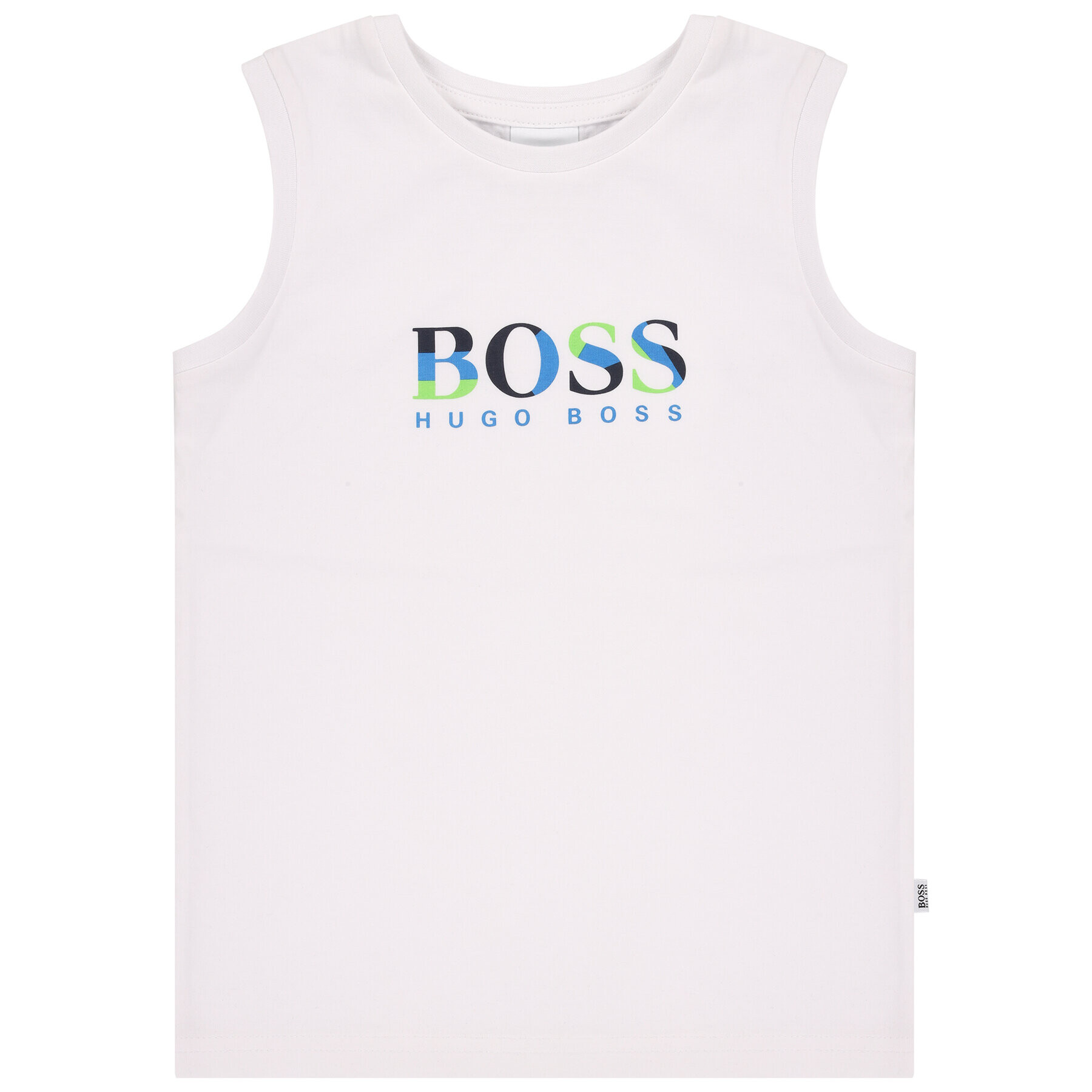 Boss Топ J25G17 D Бял Regular Fit - Pepit.bg