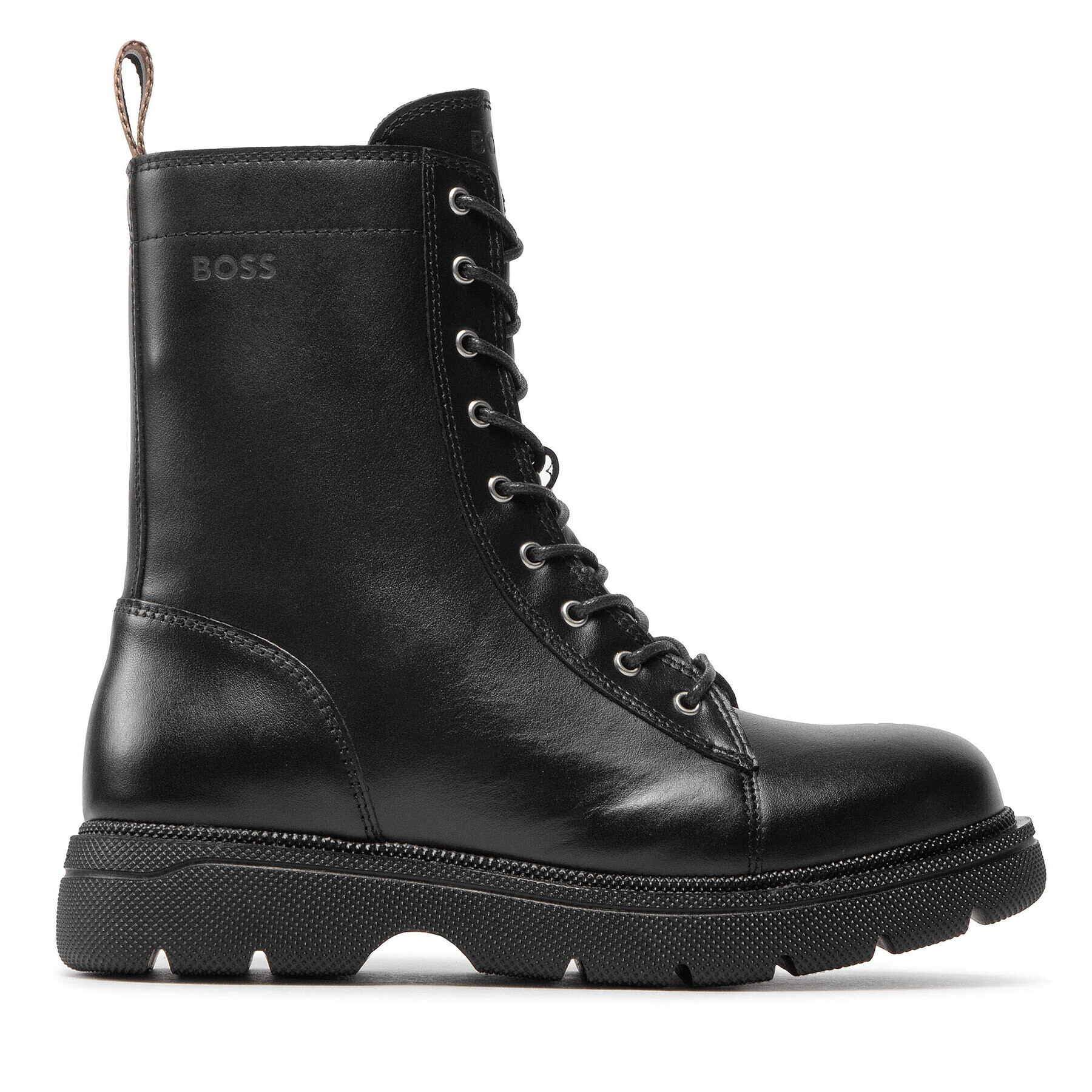 Boss Туристически oбувки Jacob LaceUp-C 50481531 10245935 01 Черен - Pepit.bg