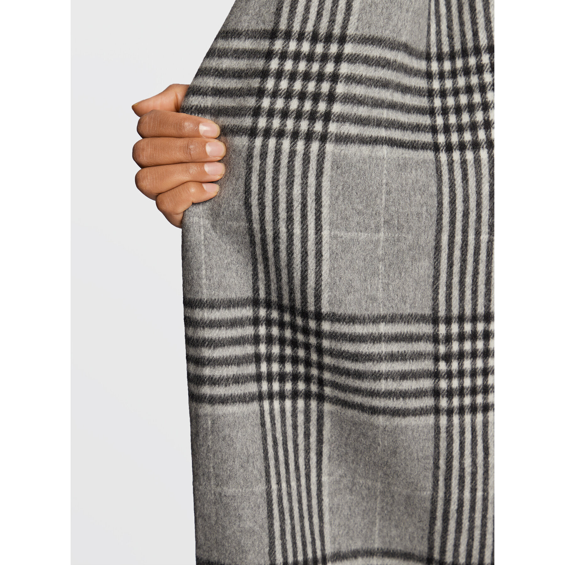 Boss Вълнено палто Coletti 50477340 Сив Regular Fit - Pepit.bg