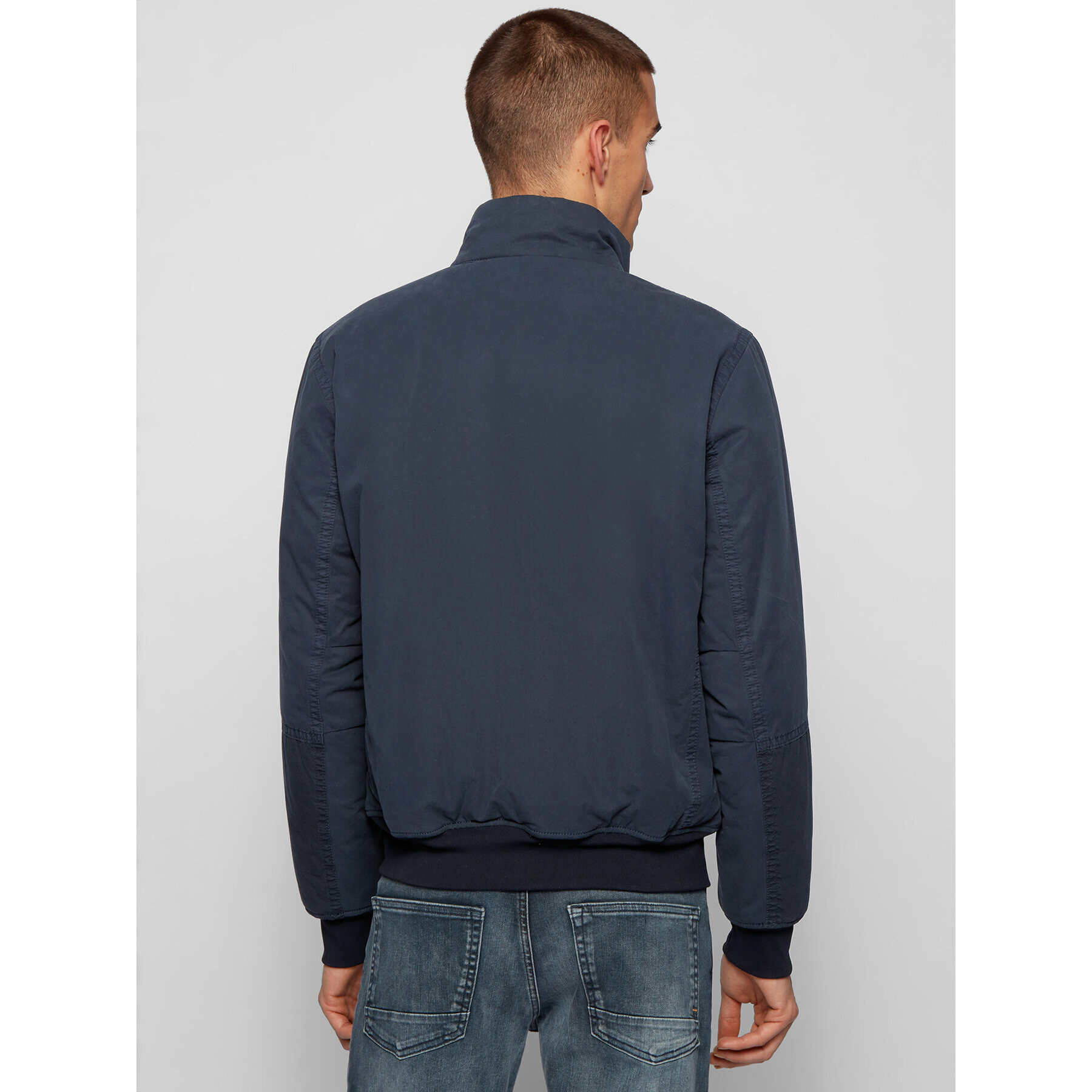 Boss Яке бомбър Odre-D 50440995 Тъмносин Regular Fit - Pepit.bg