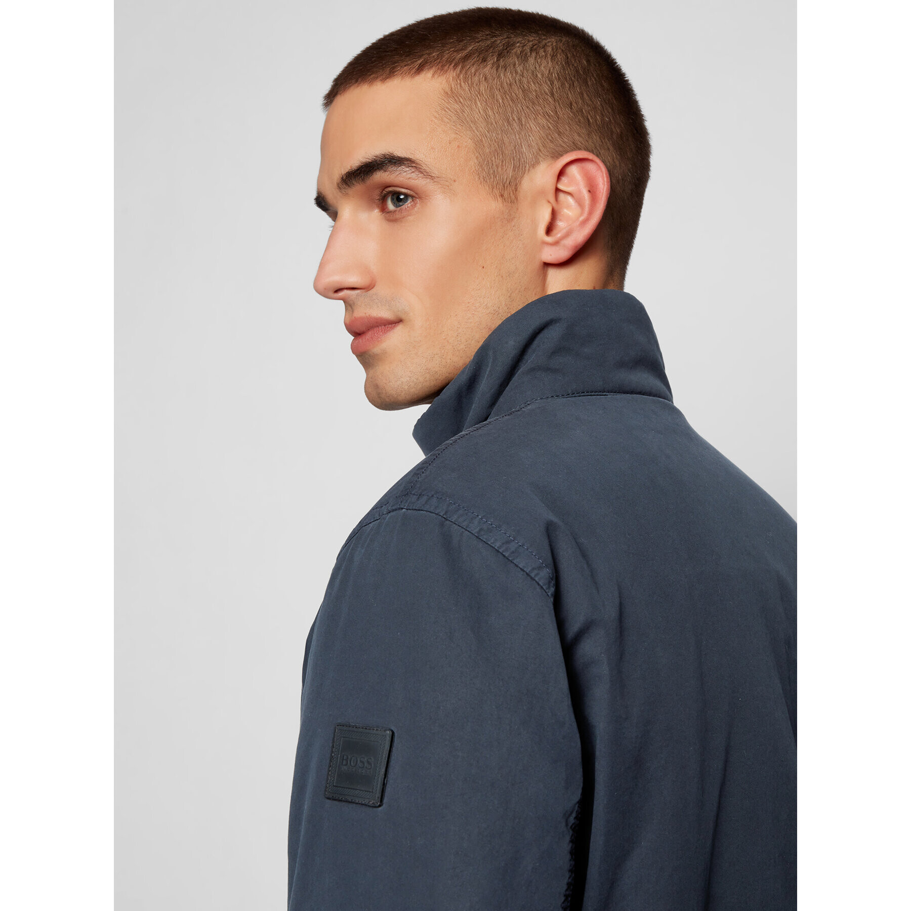 Boss Яке бомбър Odre-D 50440995 Тъмносин Regular Fit - Pepit.bg
