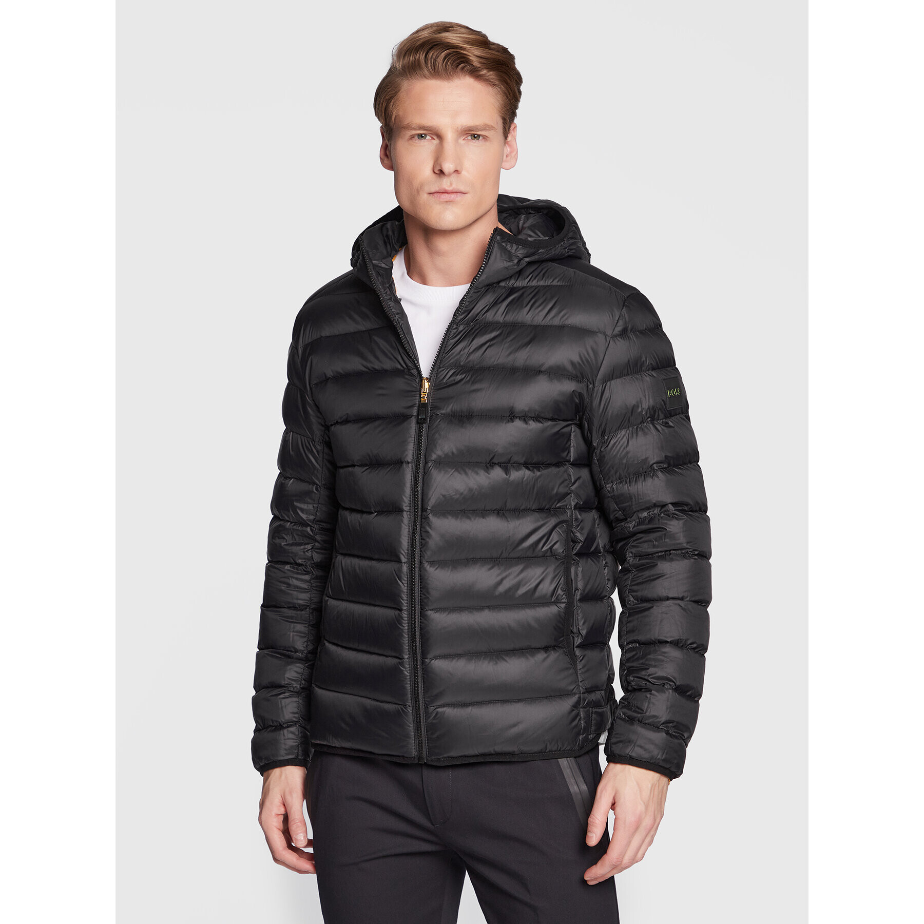 Boss Зимно яке J_Stavanger 50475463 Черен Regular Fit - Pepit.bg