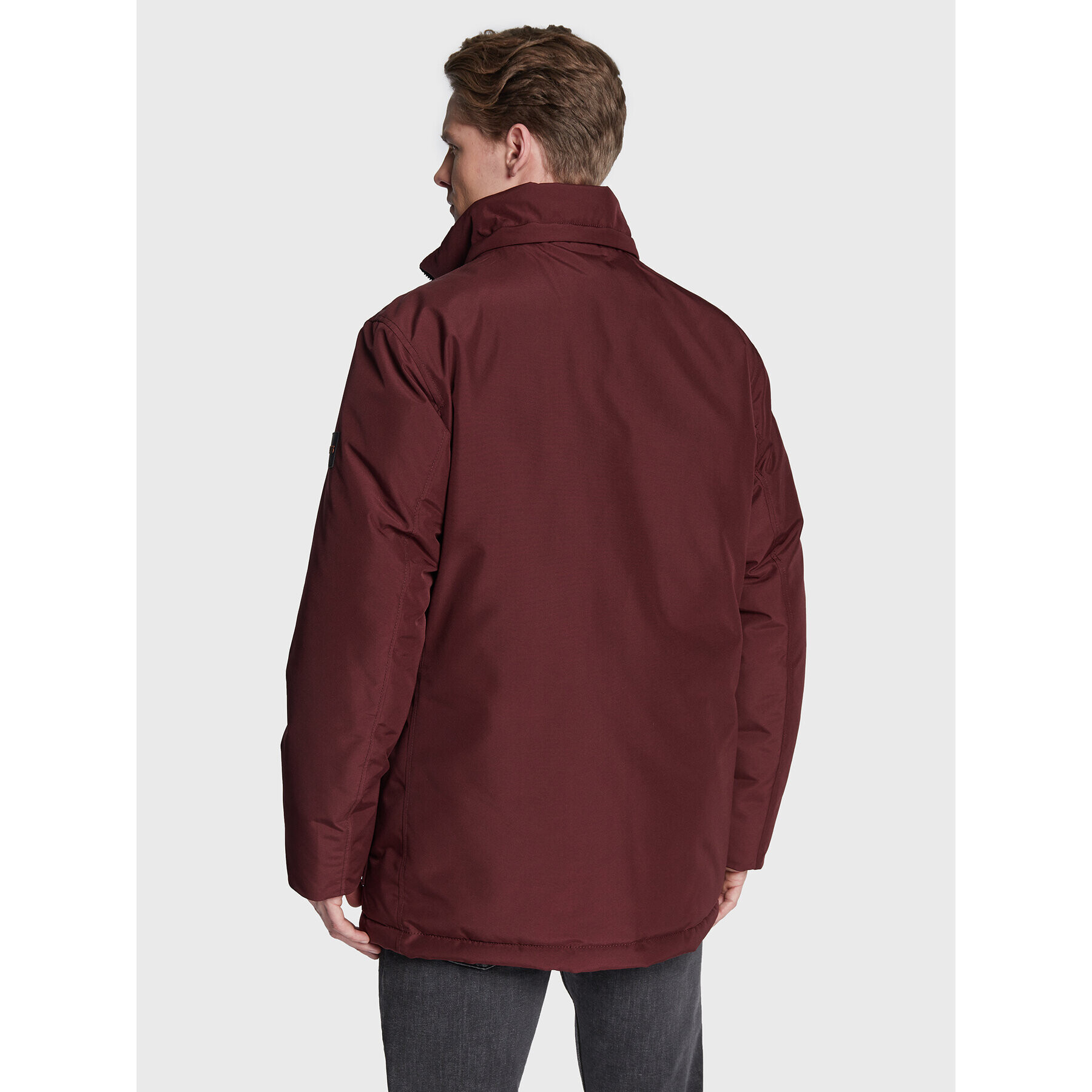 Boss Зимно яке Osiass 50477966 Бордо Regular Fit - Pepit.bg