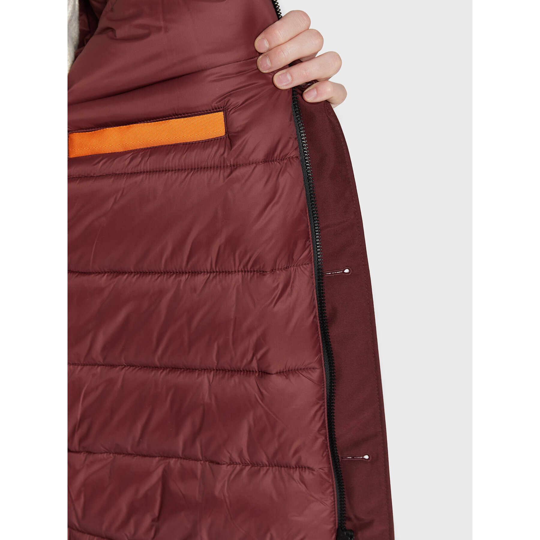 Boss Зимно яке Osiass 50477966 Бордо Regular Fit - Pepit.bg
