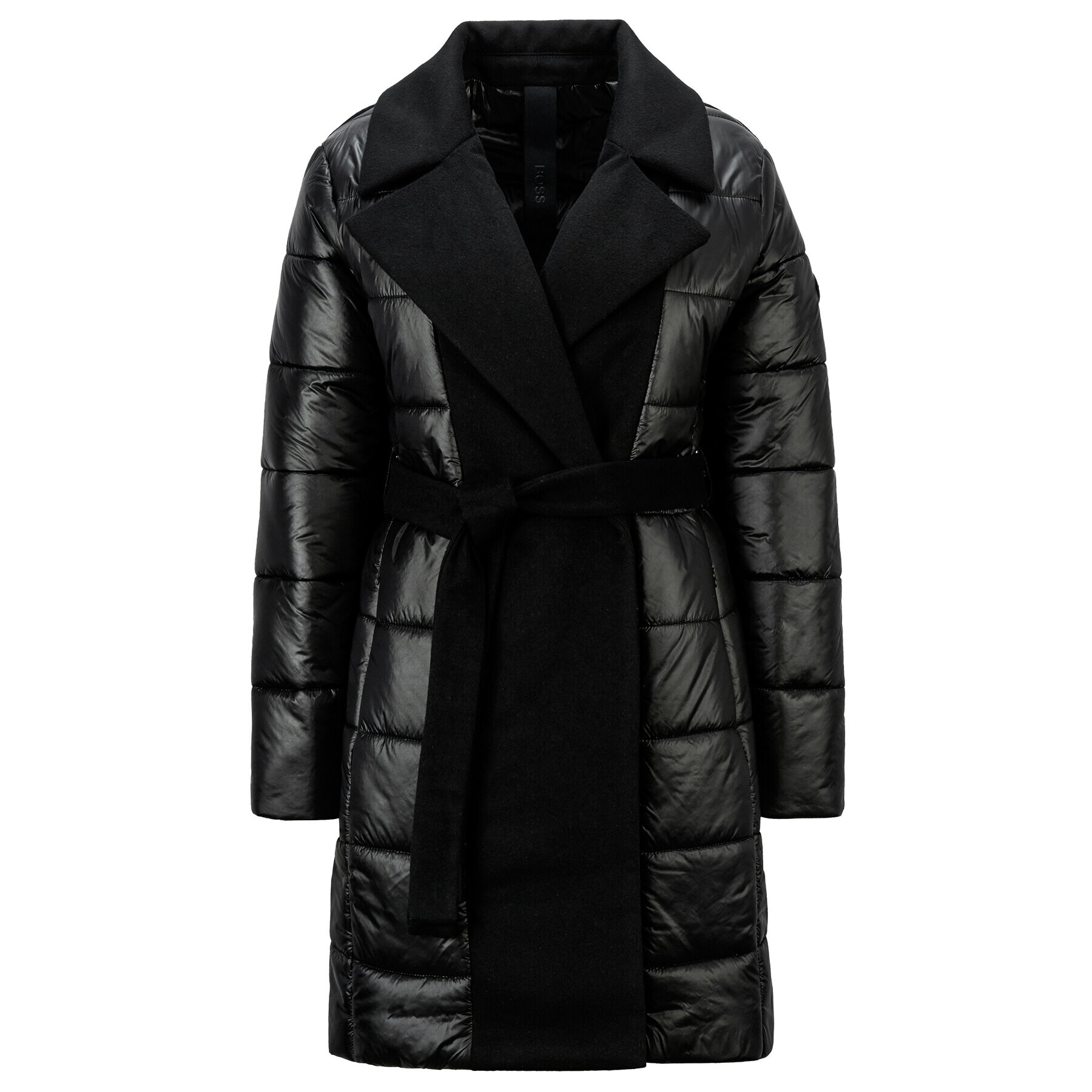 Boss Зимно палто Paxida 50443658 Черен Regular Fit - Pepit.bg