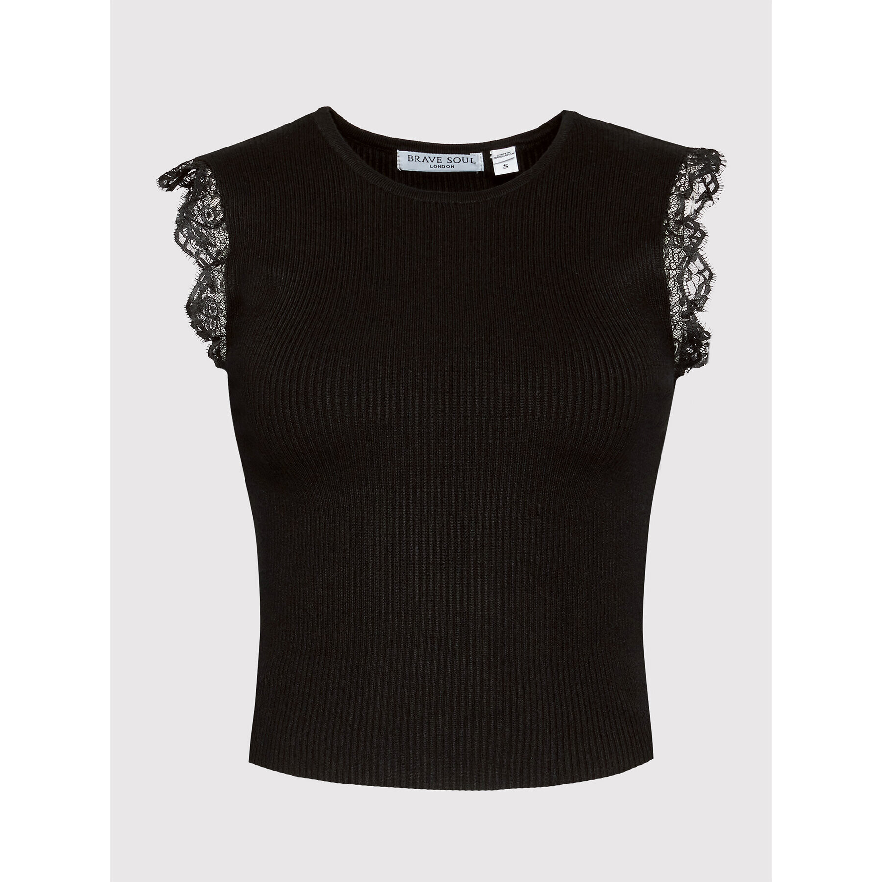 Brave Soul Блуза LK-364MAGNOLIA Черен Slim Fit - Pepit.bg