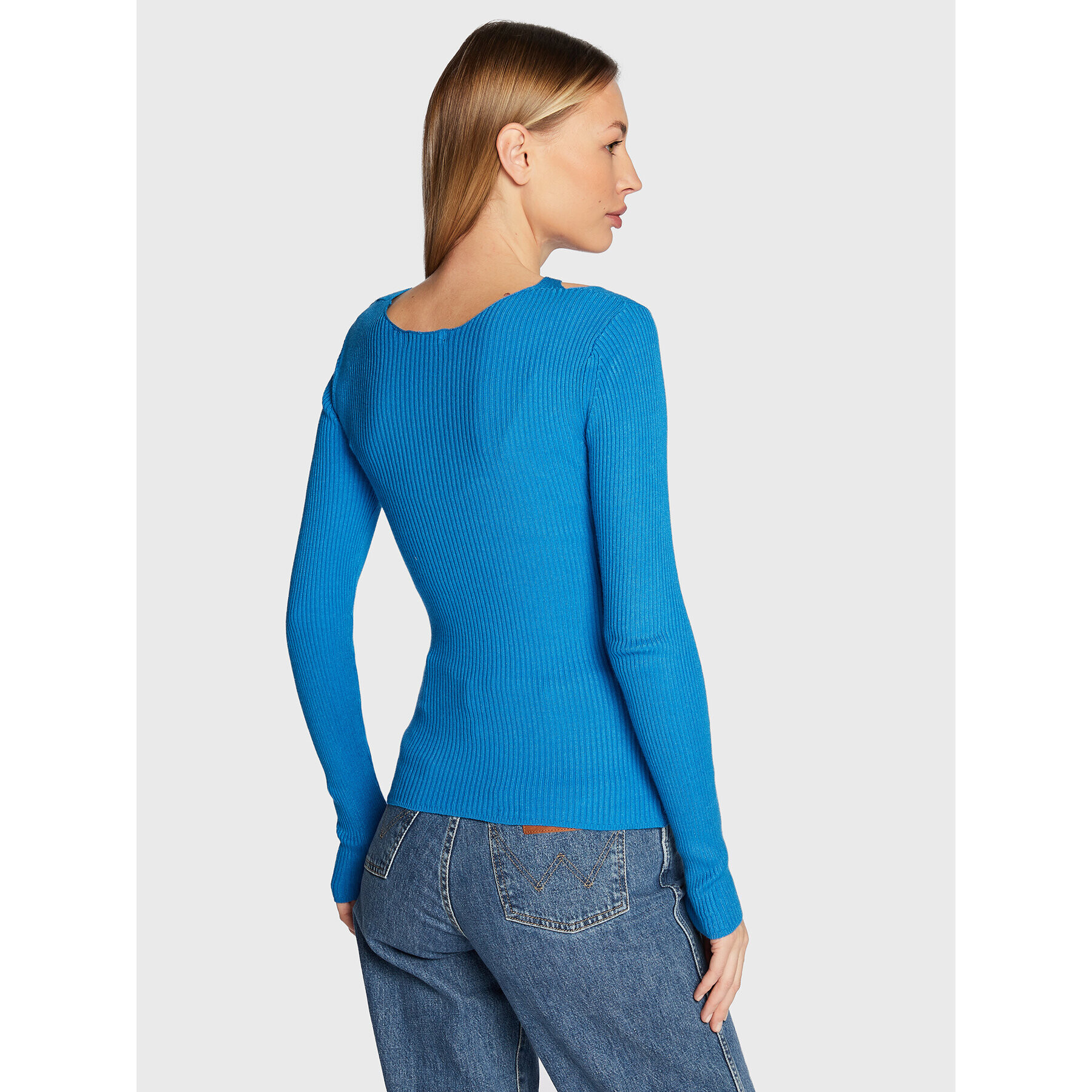 Brave Soul Блуза LK-364MAIAB Син Slim Fit - Pepit.bg