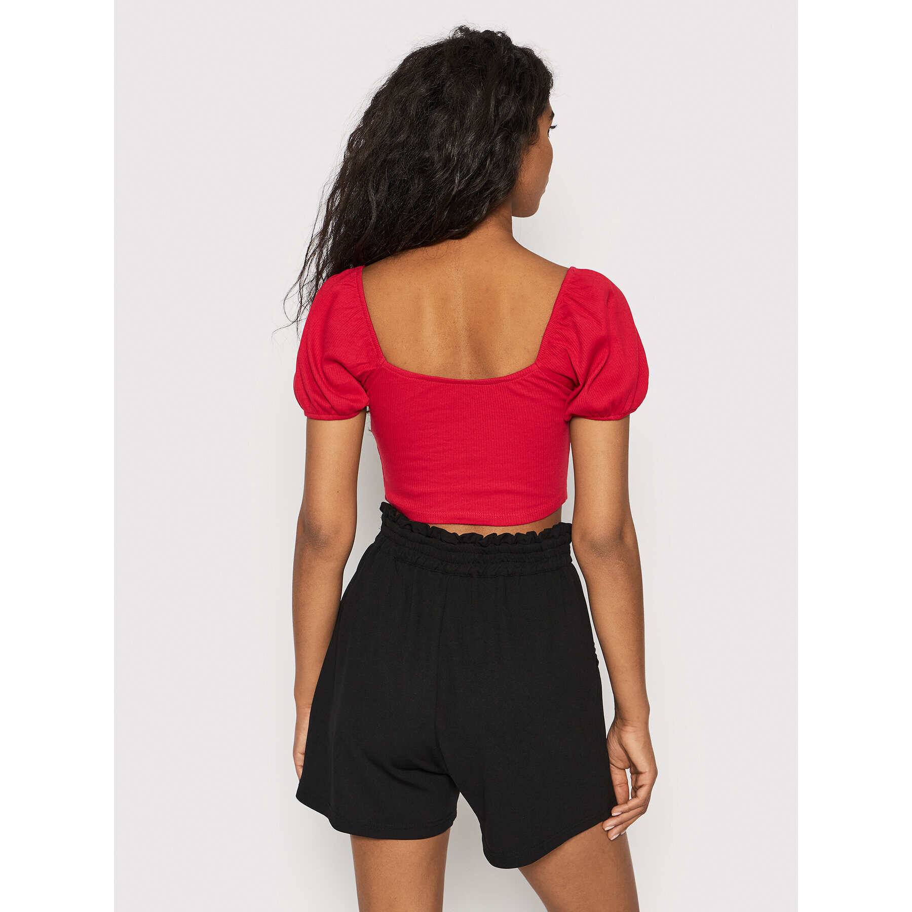 Brave Soul Блуза LTS-149EMILIA Червен Slim Fit - Pepit.bg