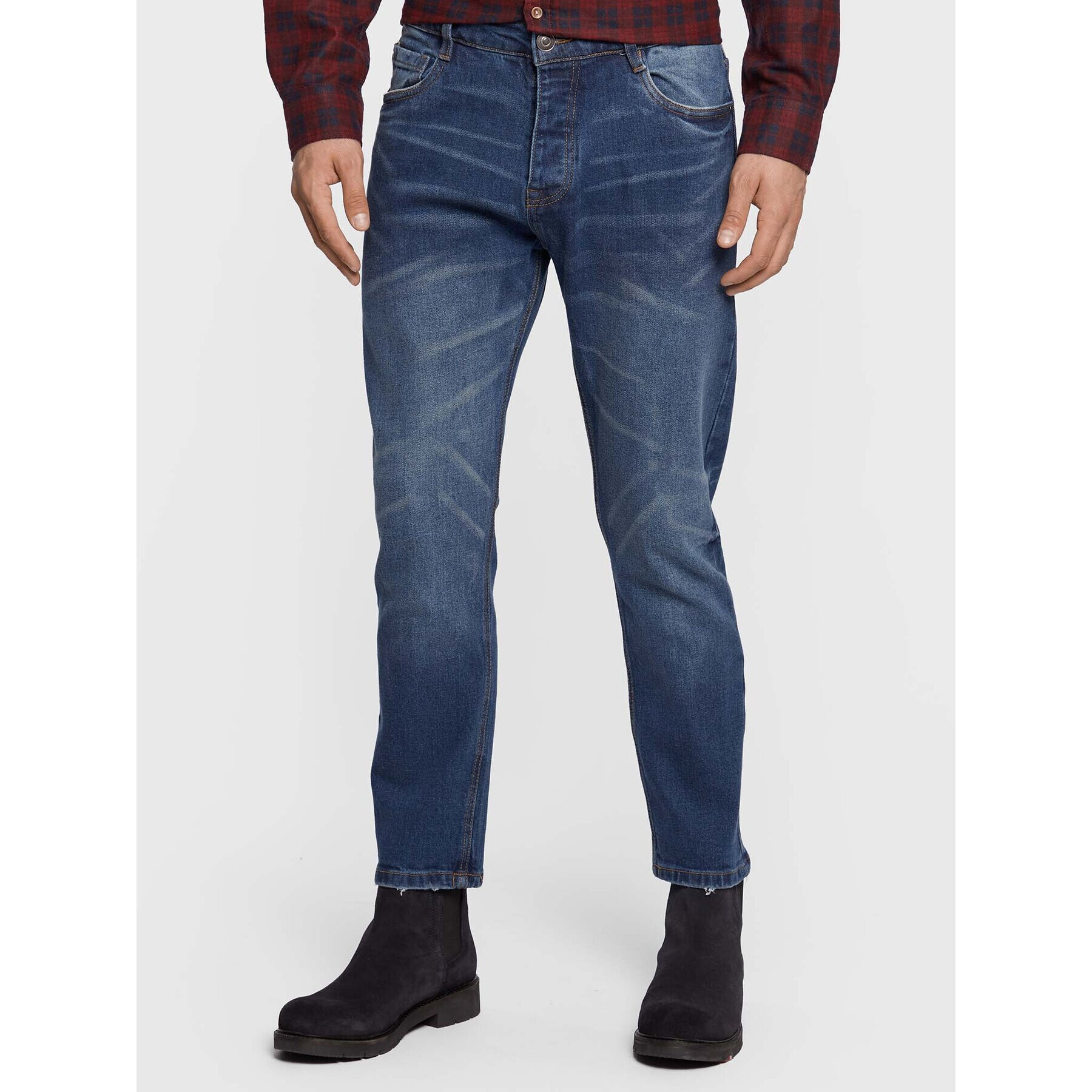 Brave Soul Дънки MJN-BRYCE Син Slim Fit - Pepit.bg